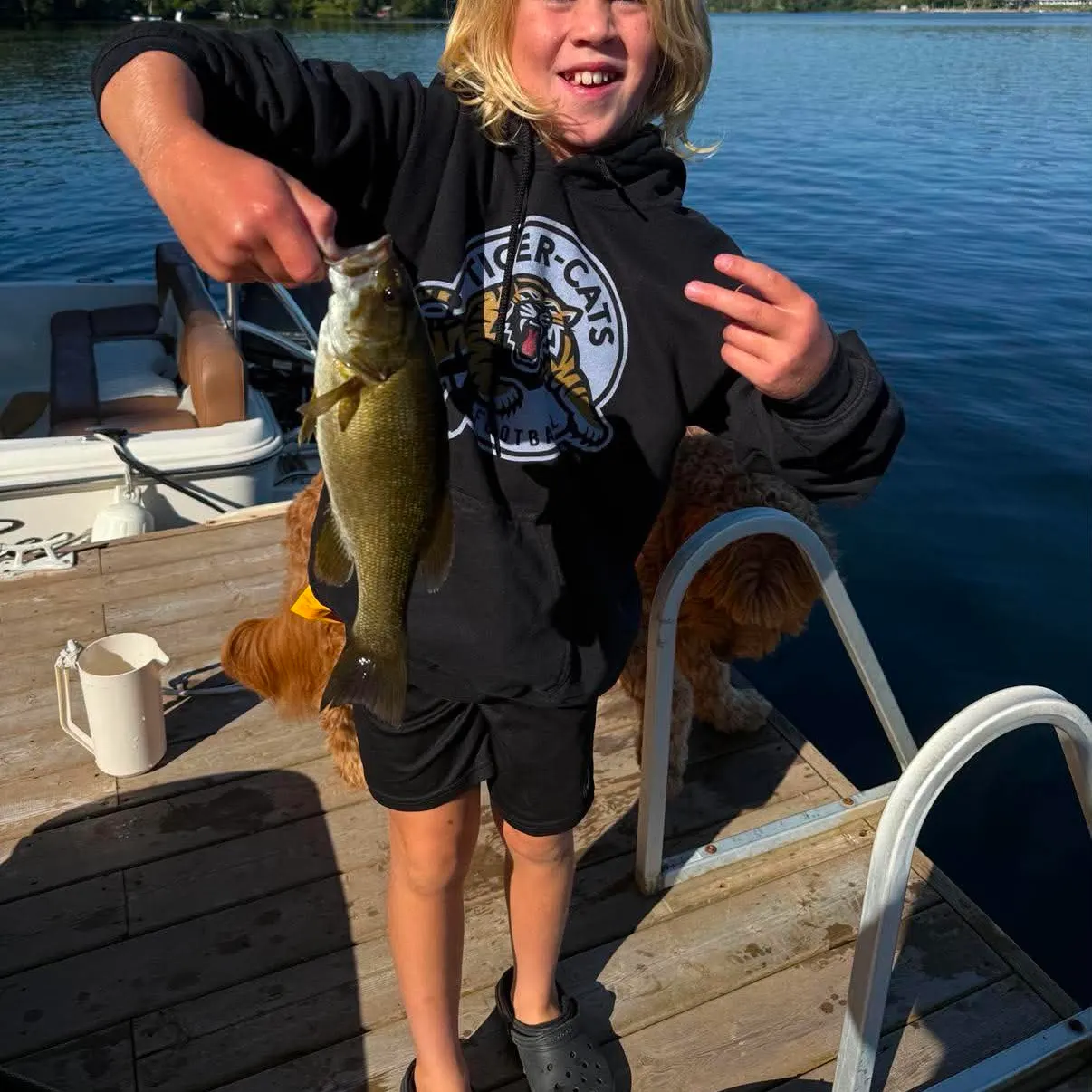 Smallmouth bass caught on Fishbrain