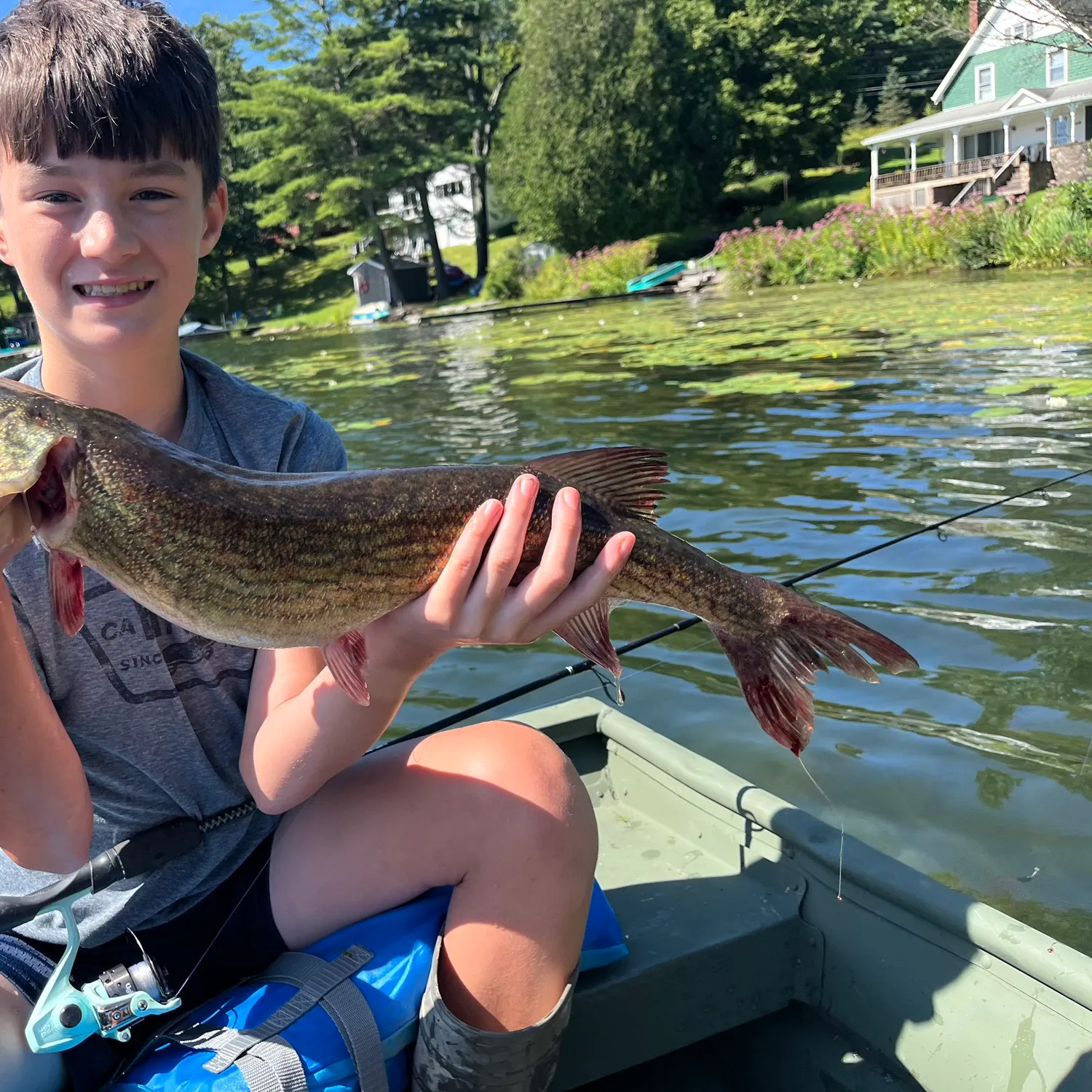 recently logged catches