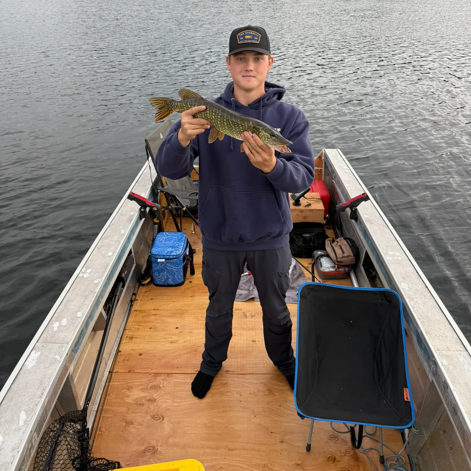 Northern pike caught on Fishbrain