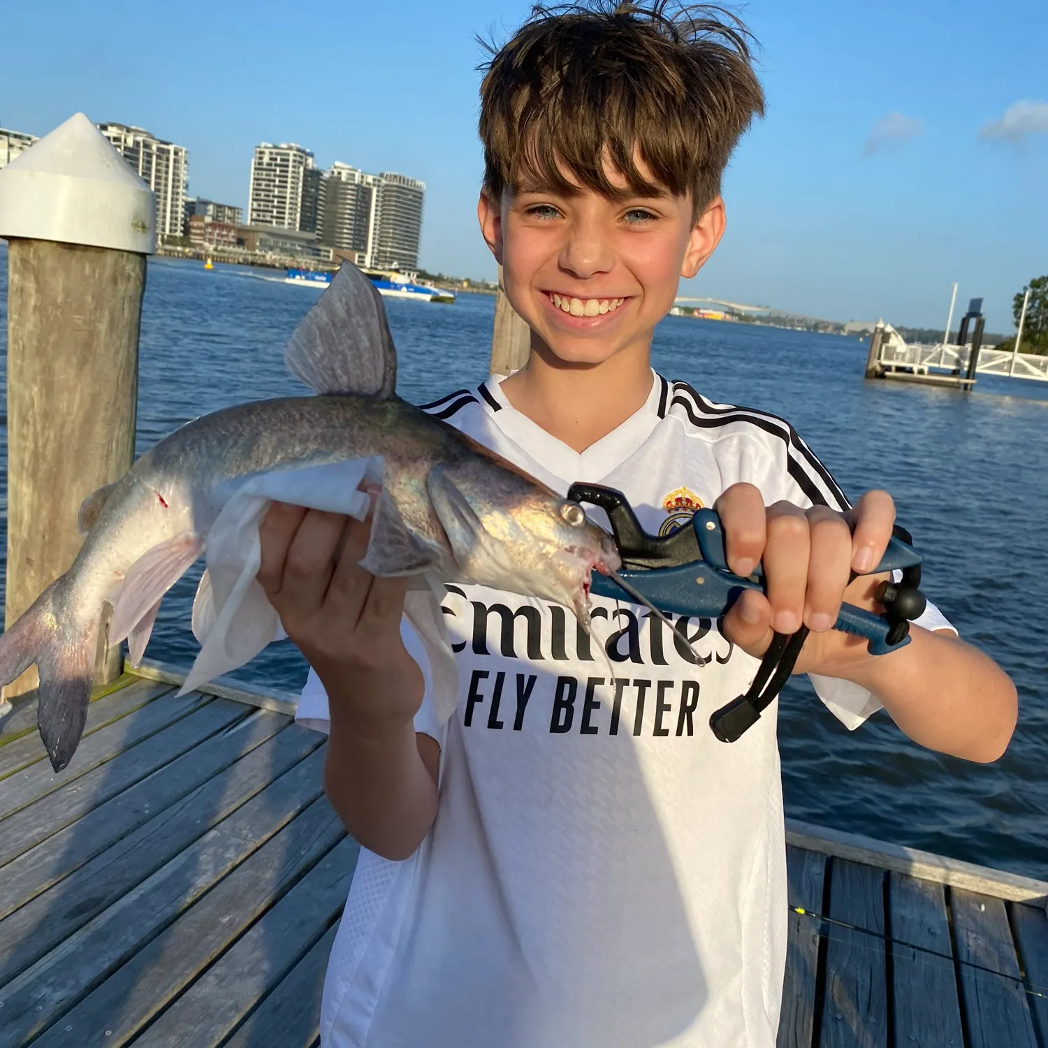 The most recent Giant sea catfish catches on Fishbrain