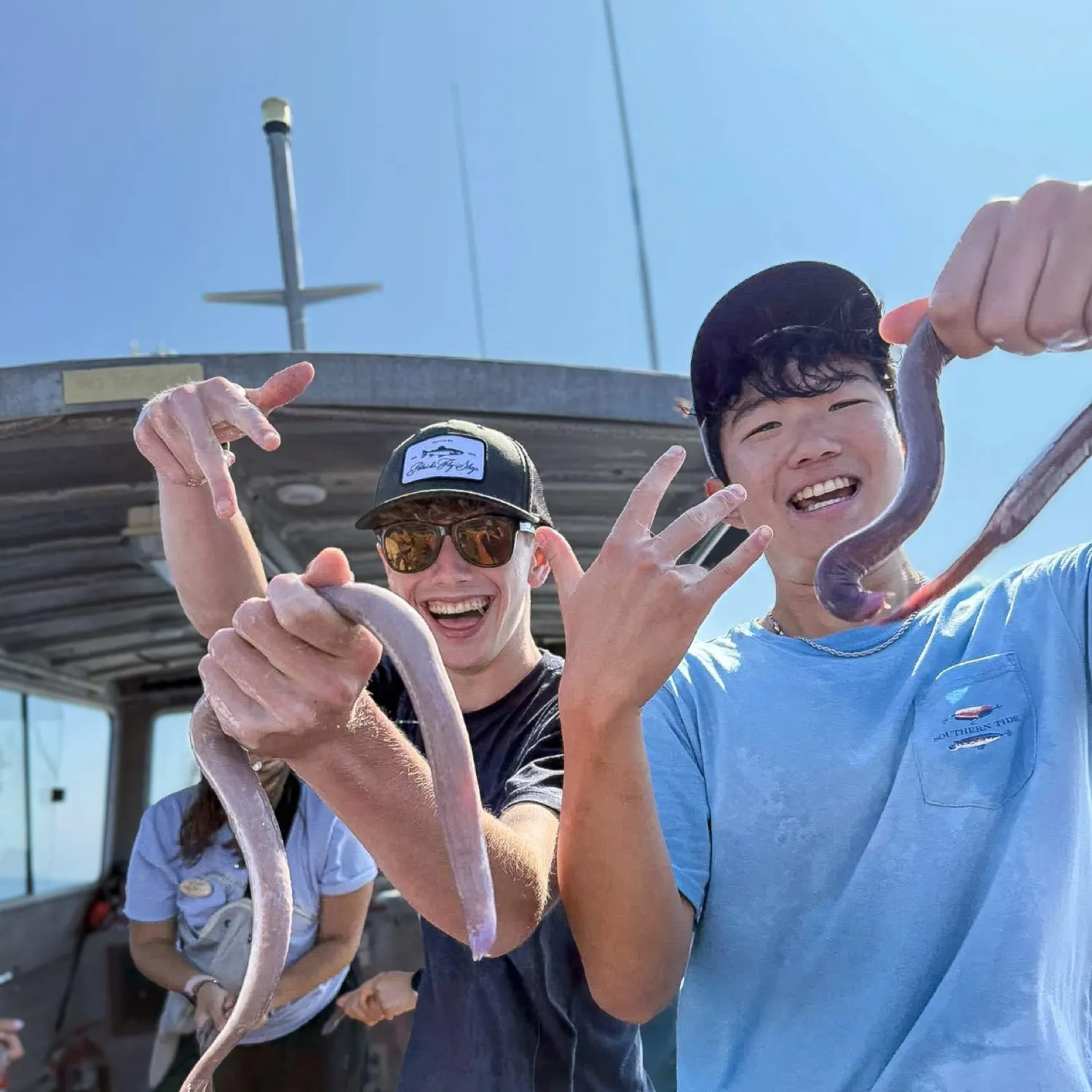 recently logged catches