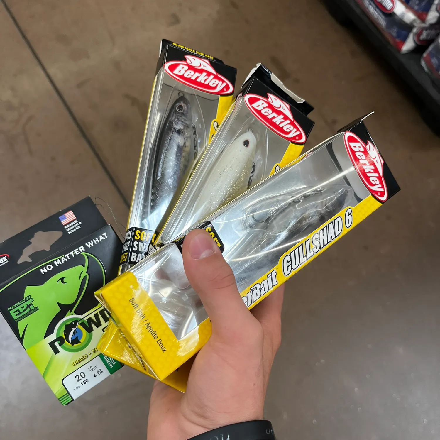 recently logged catches