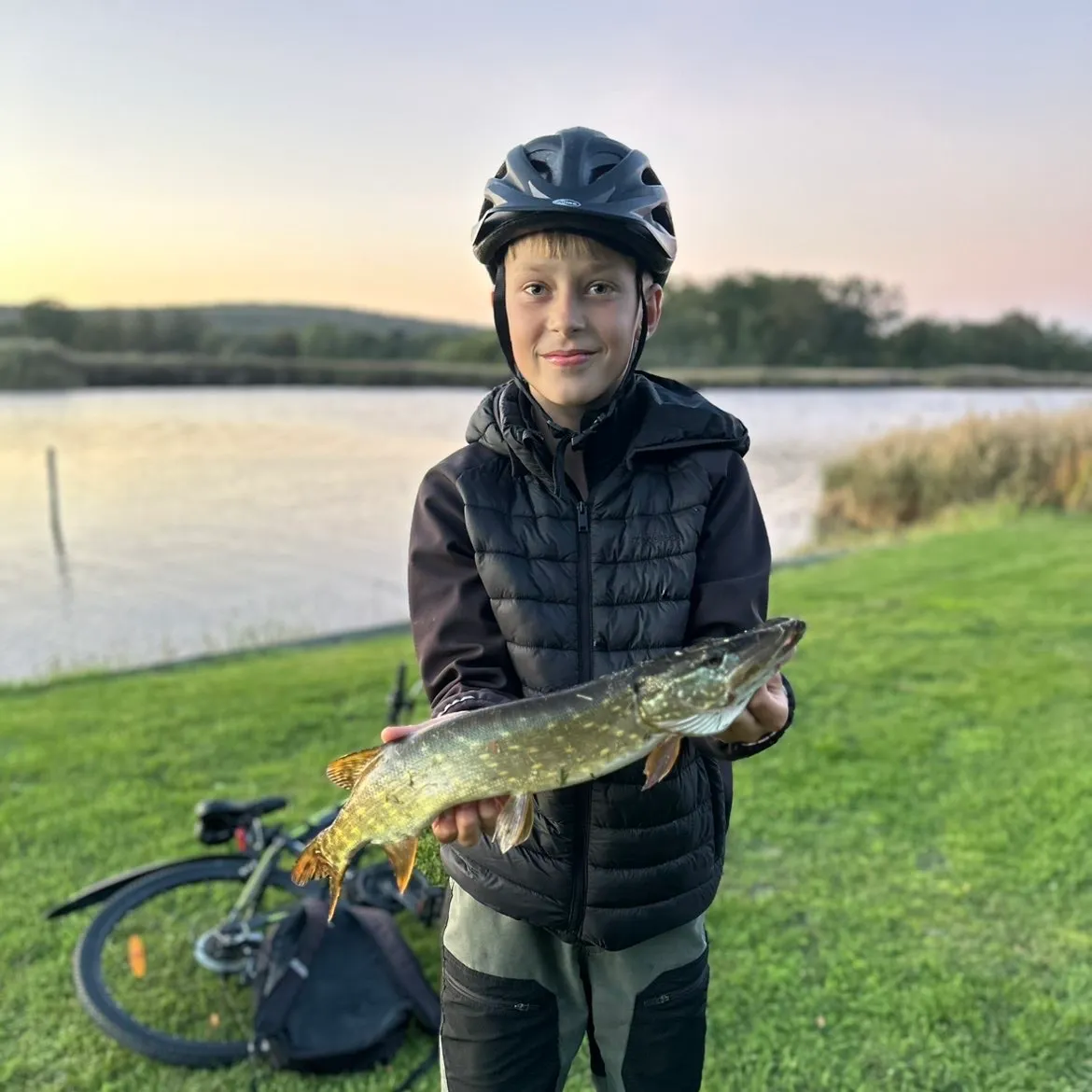 Northern pike caught on Fishbrain
