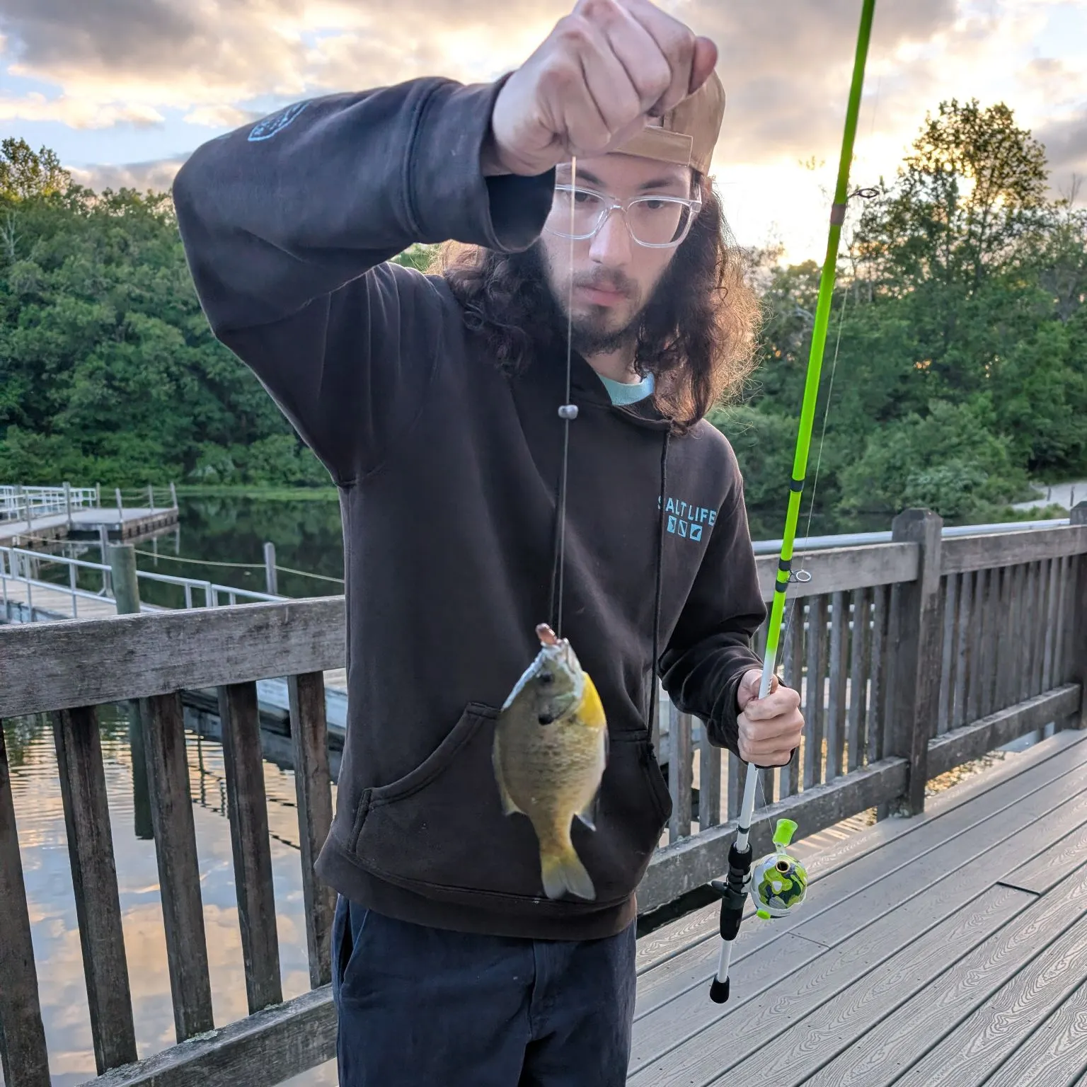 recently logged catches