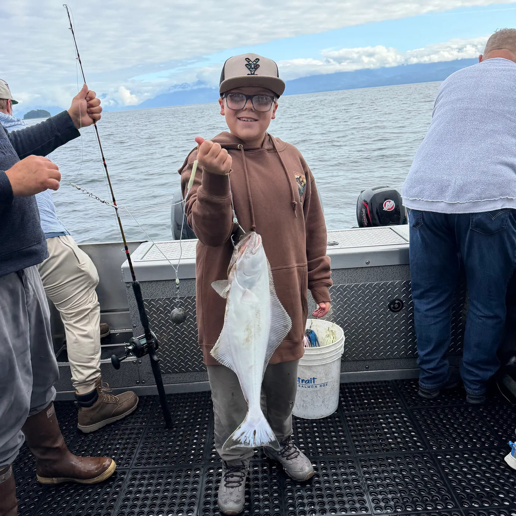 Pacific halibut caught on Fishbrain