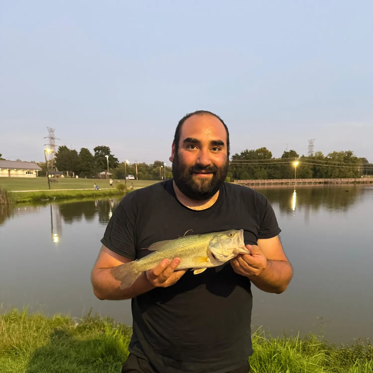 Spotted bass caught on Fishbrain