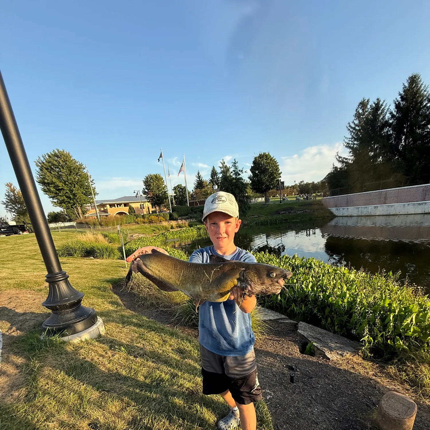 Channel catfish caught on Fishbrain