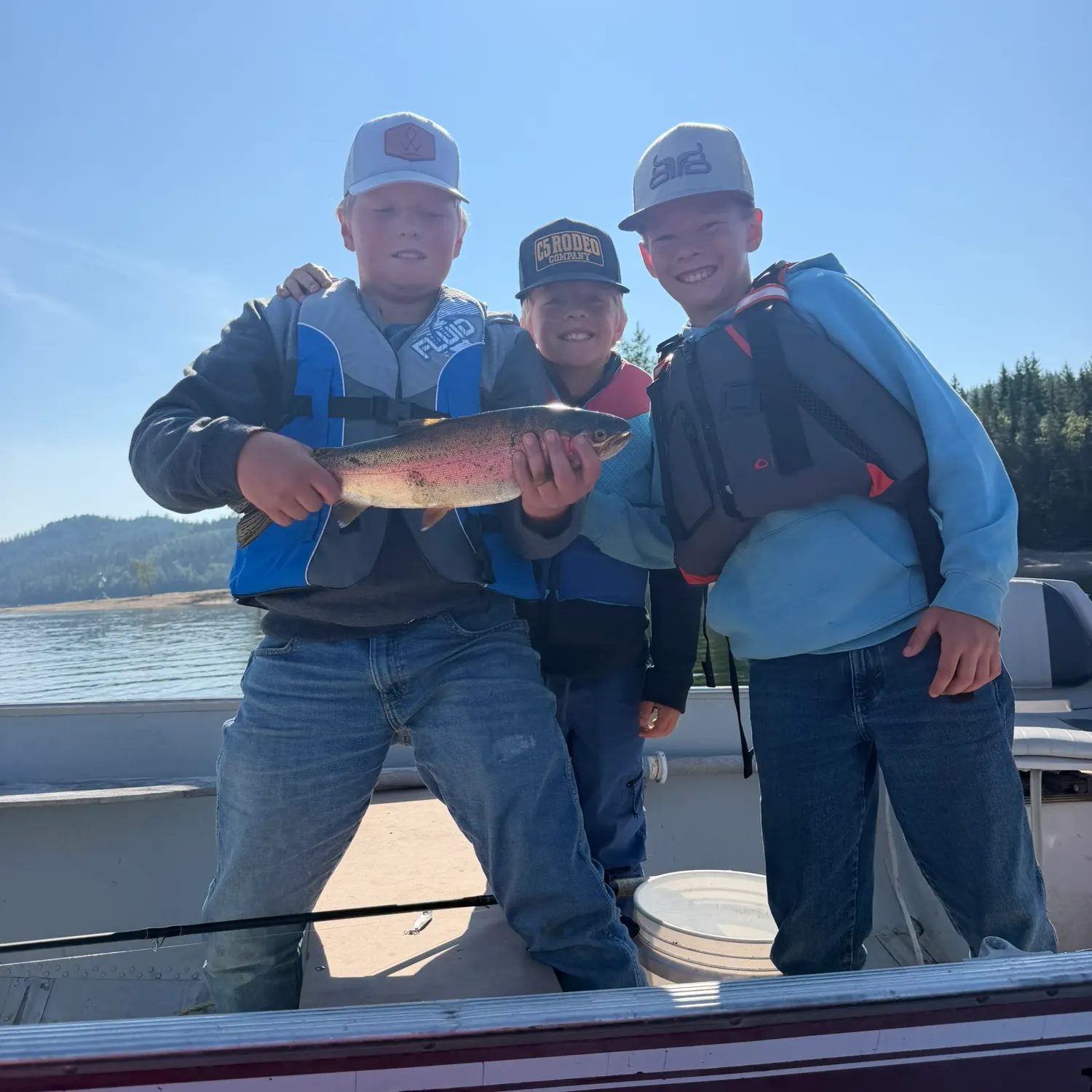 Rainbow trout caught on Fishbrain