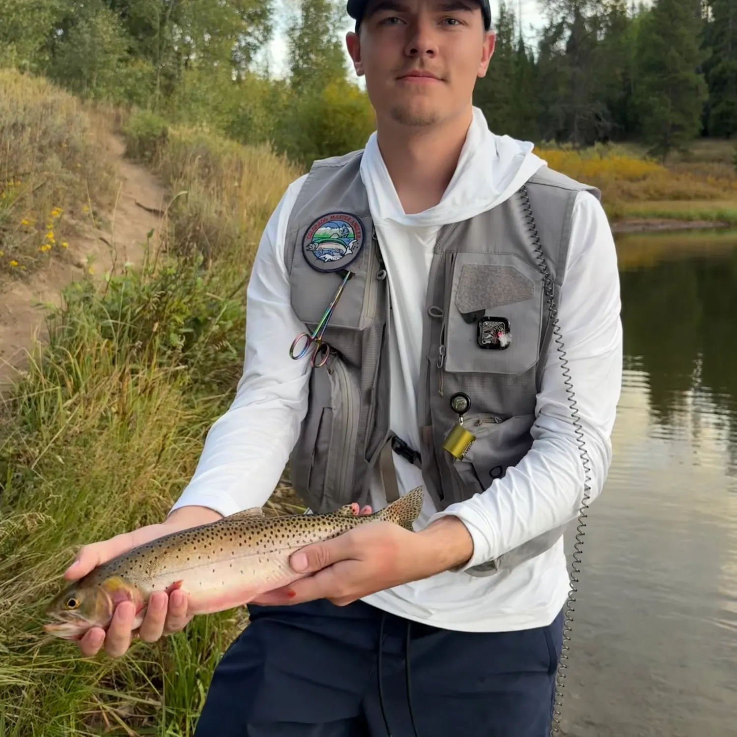 Cutthroat trout caught on Fishbrain