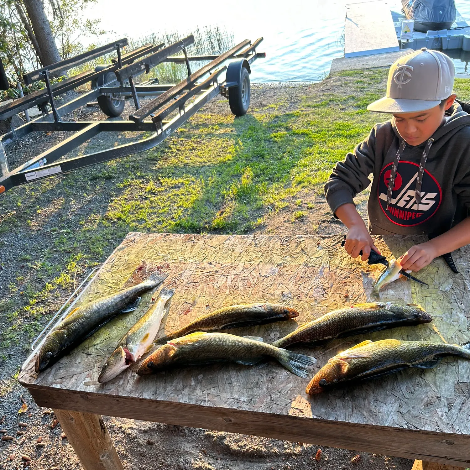 recently logged catches