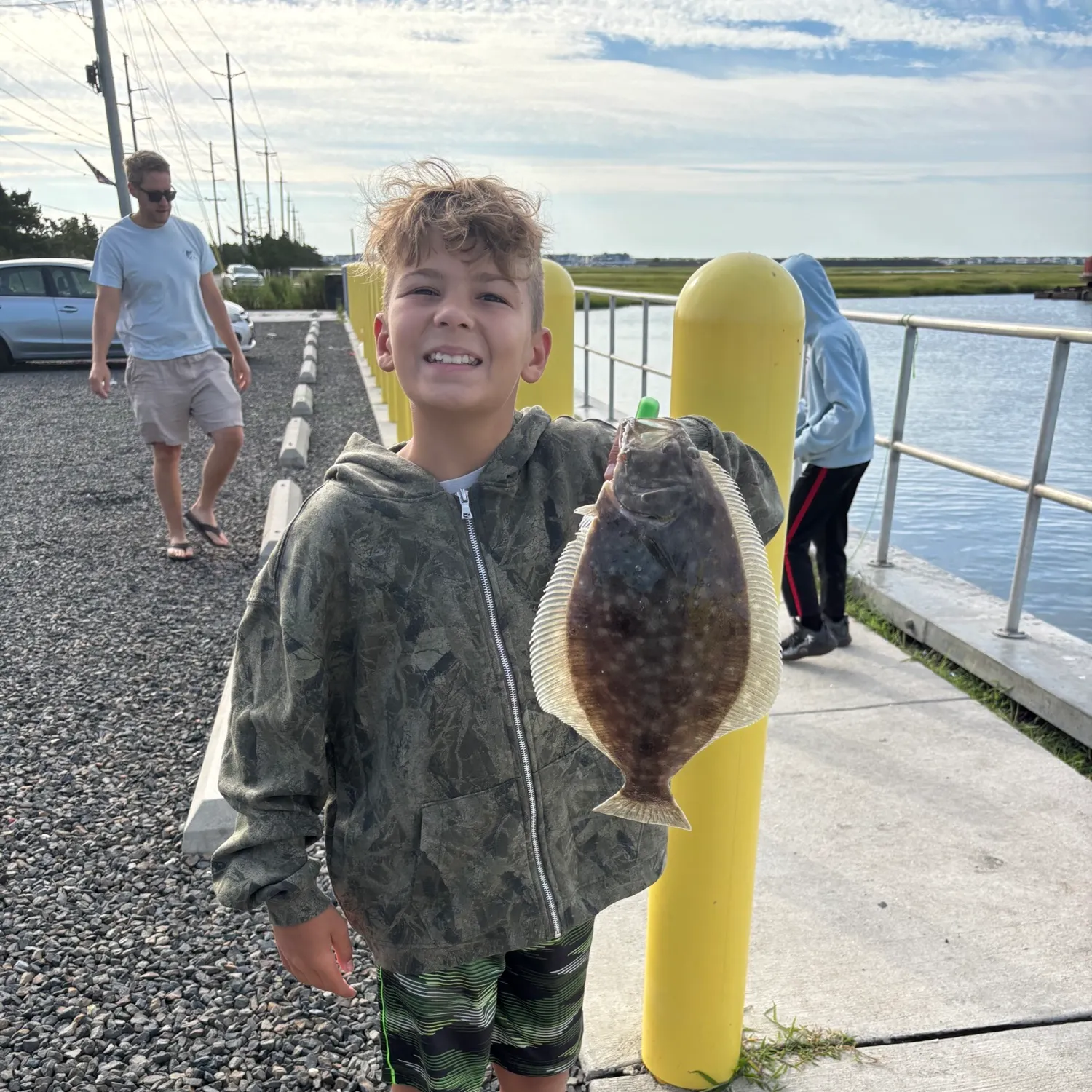 Summer flounder caught on Fishbrain