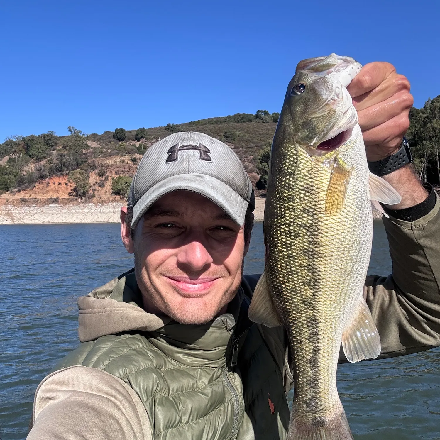 Spotted bass caught on Fishbrain