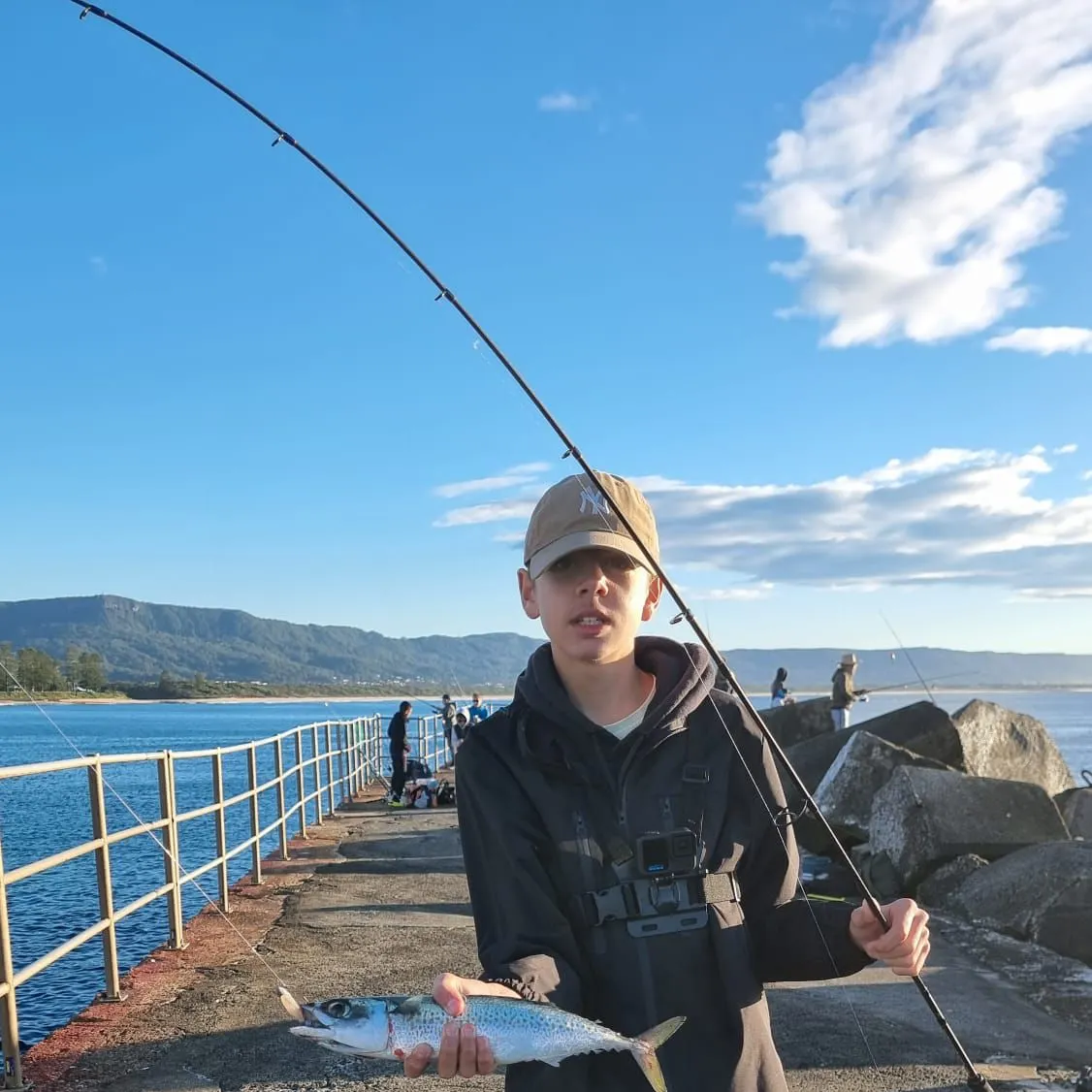 The most recent Pacific chub mackerel catches on Fishbrain
