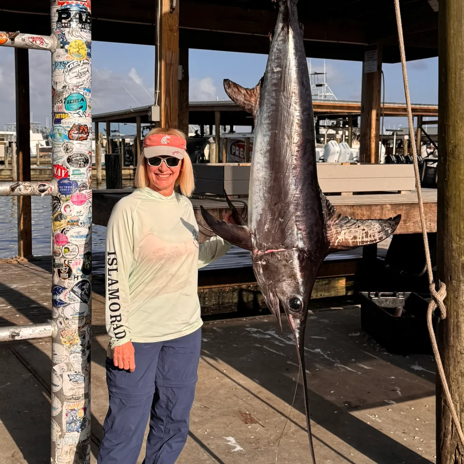 The most recent Swordfish catches on Fishbrain