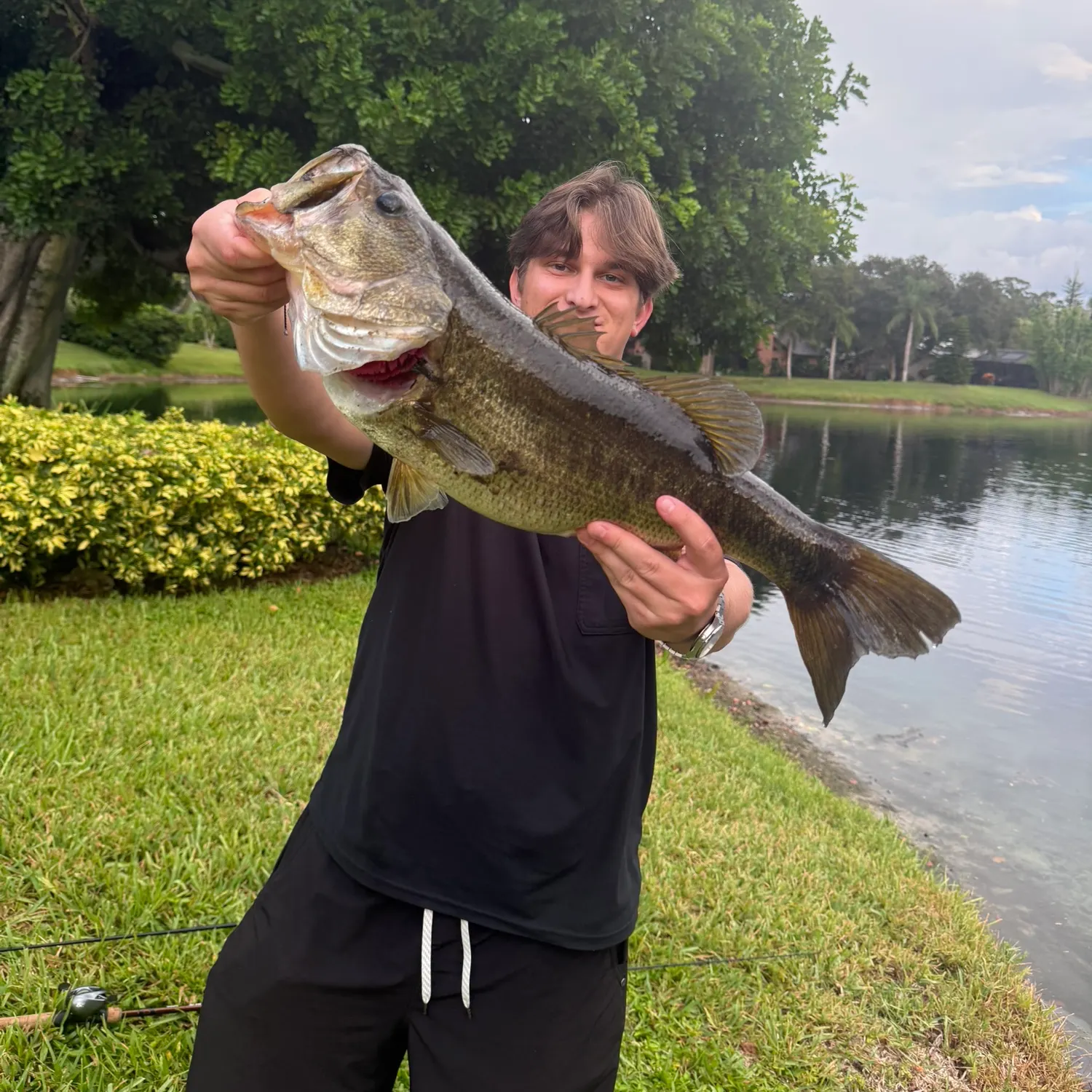Florida bass caught on Fishbrain