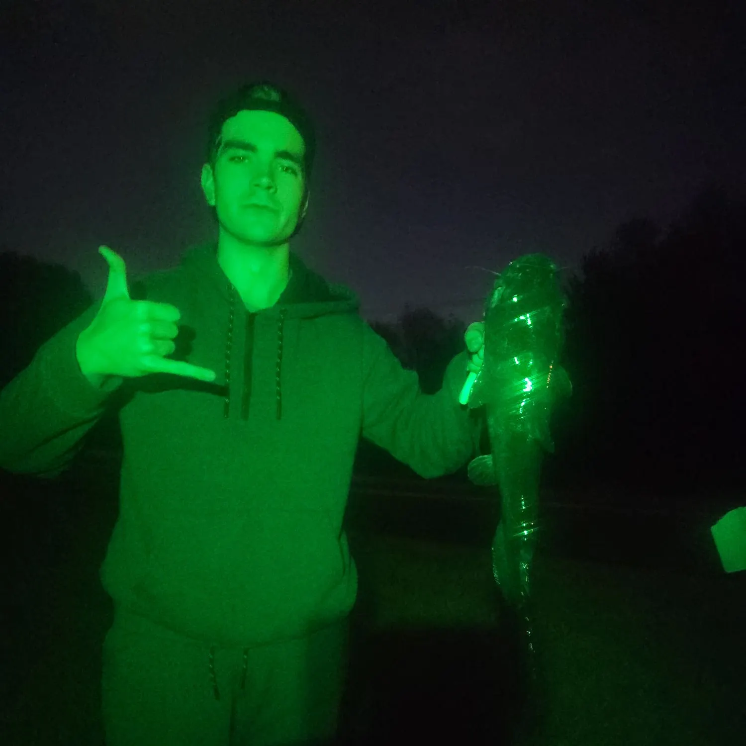 Channel catfish caught on Fishbrain