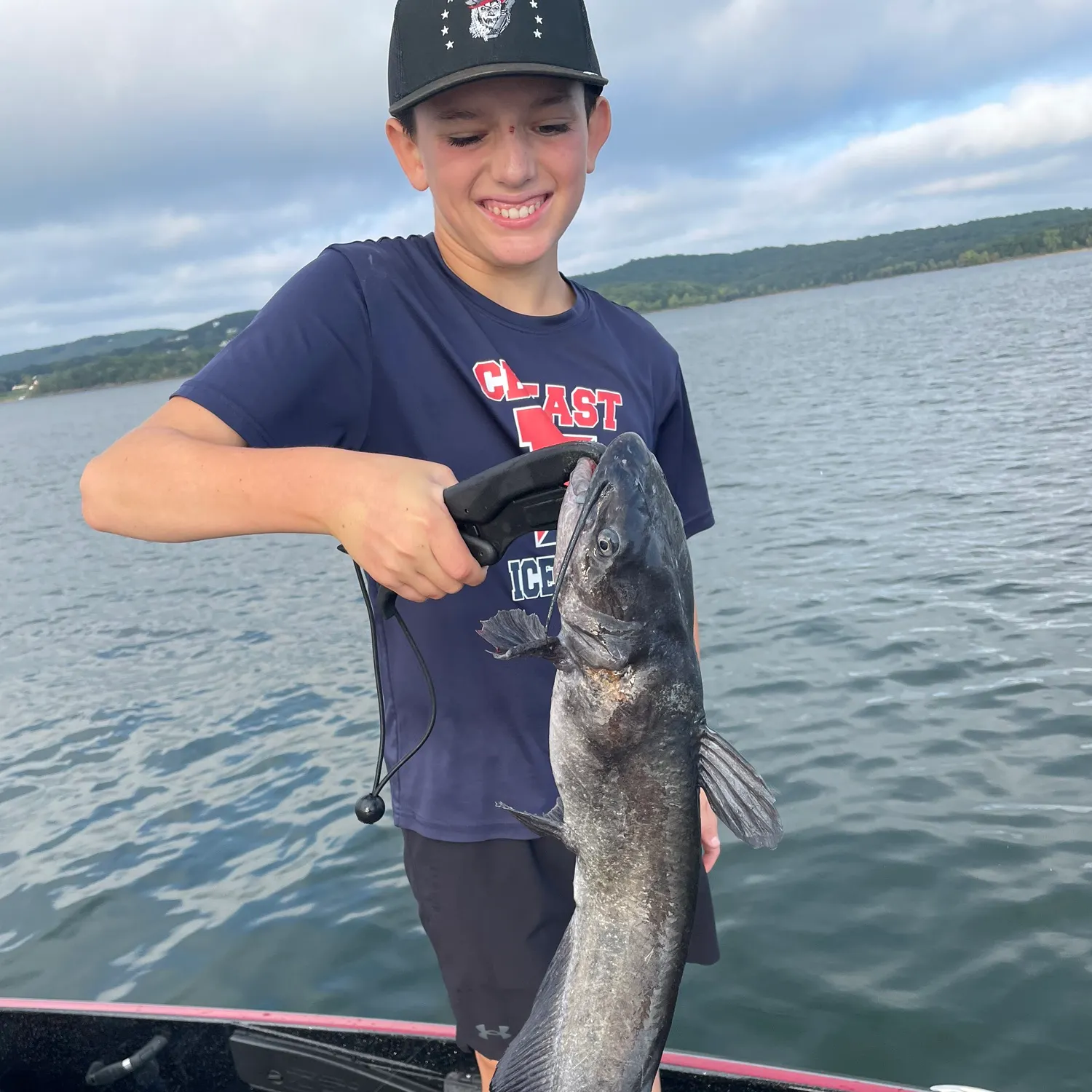 Flathead catfish caught on Fishbrain
