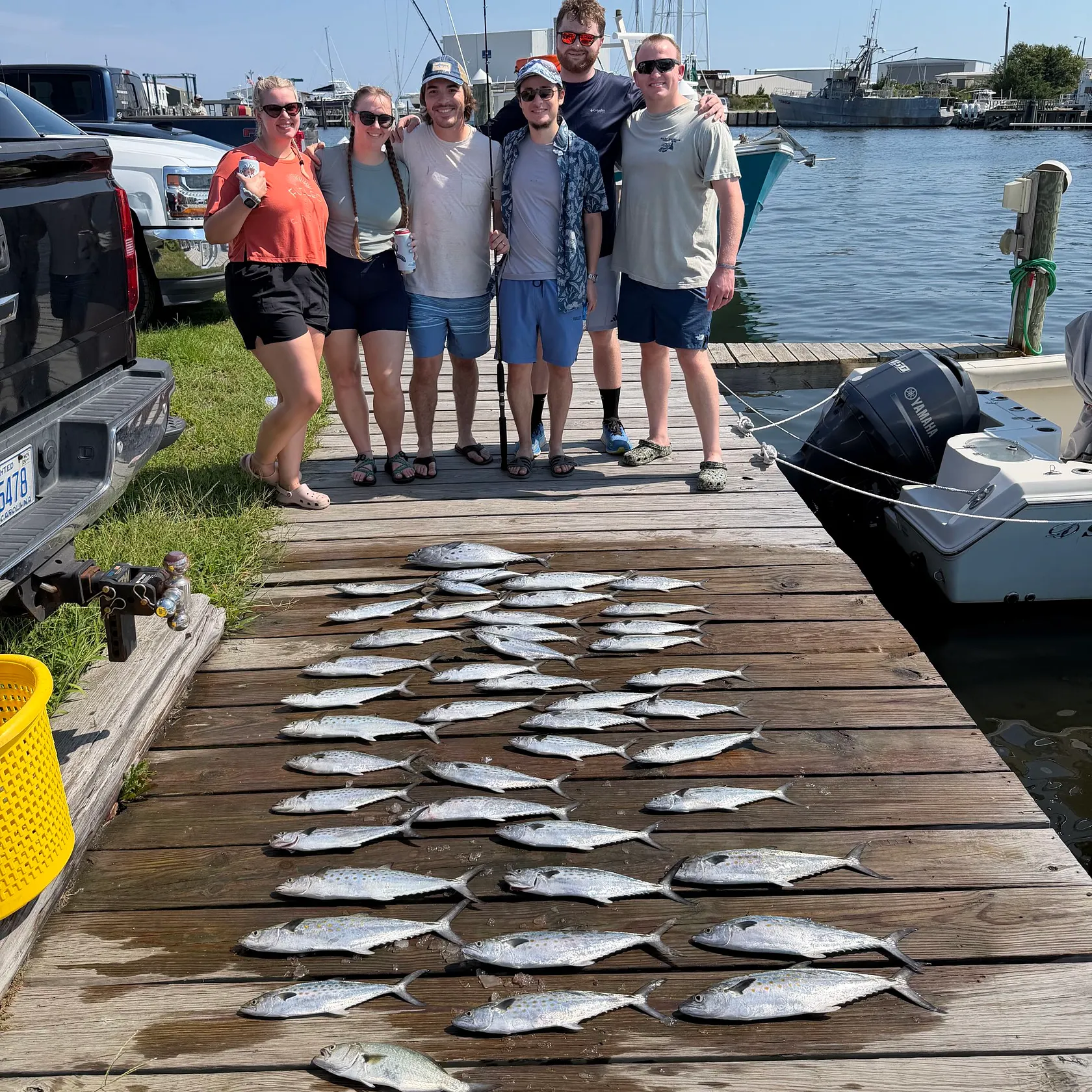 Spanish mackerel caught on Fishbrain
