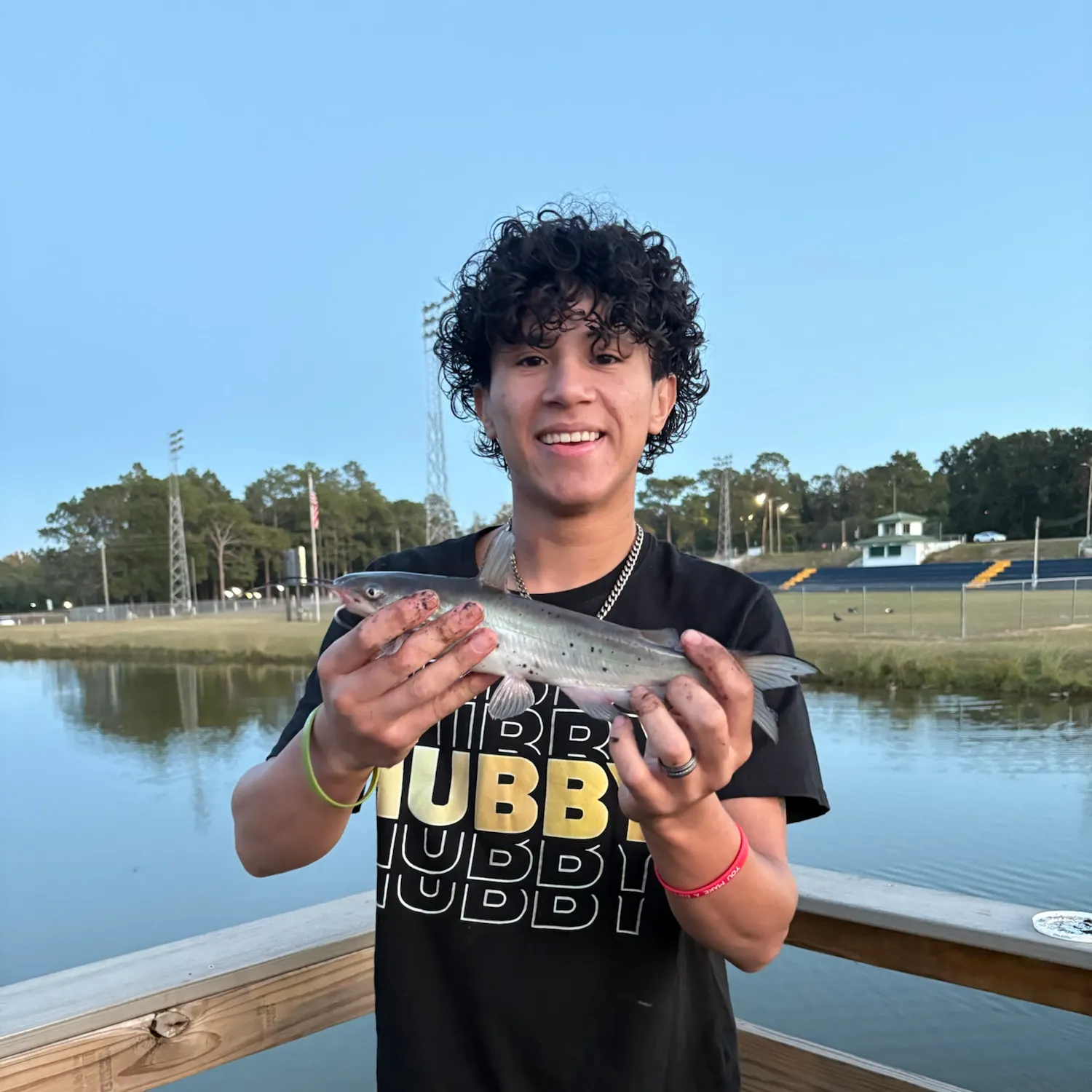 Blue catfish caught on Fishbrain