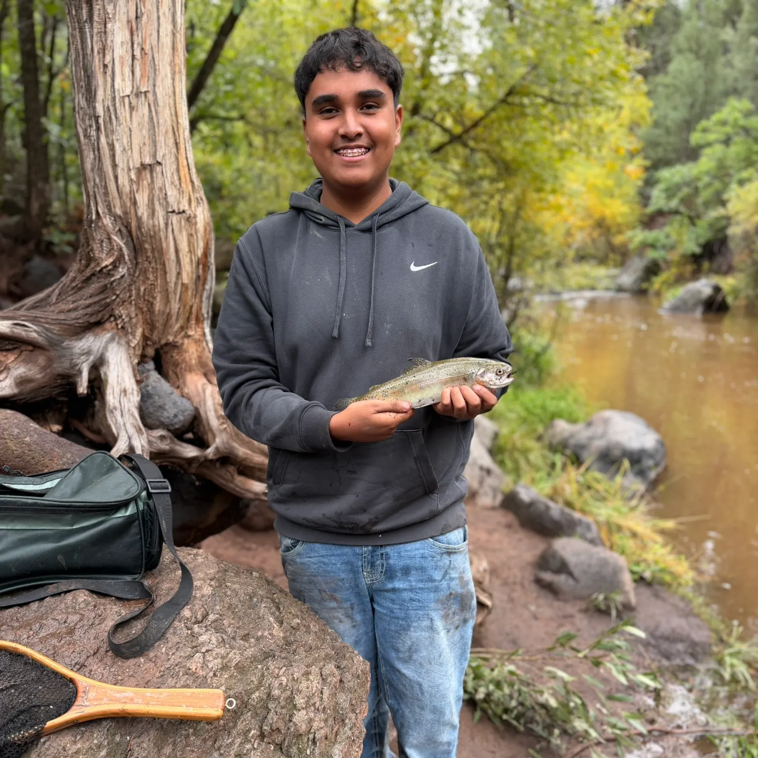 Rainbow trout caught on Fishbrain