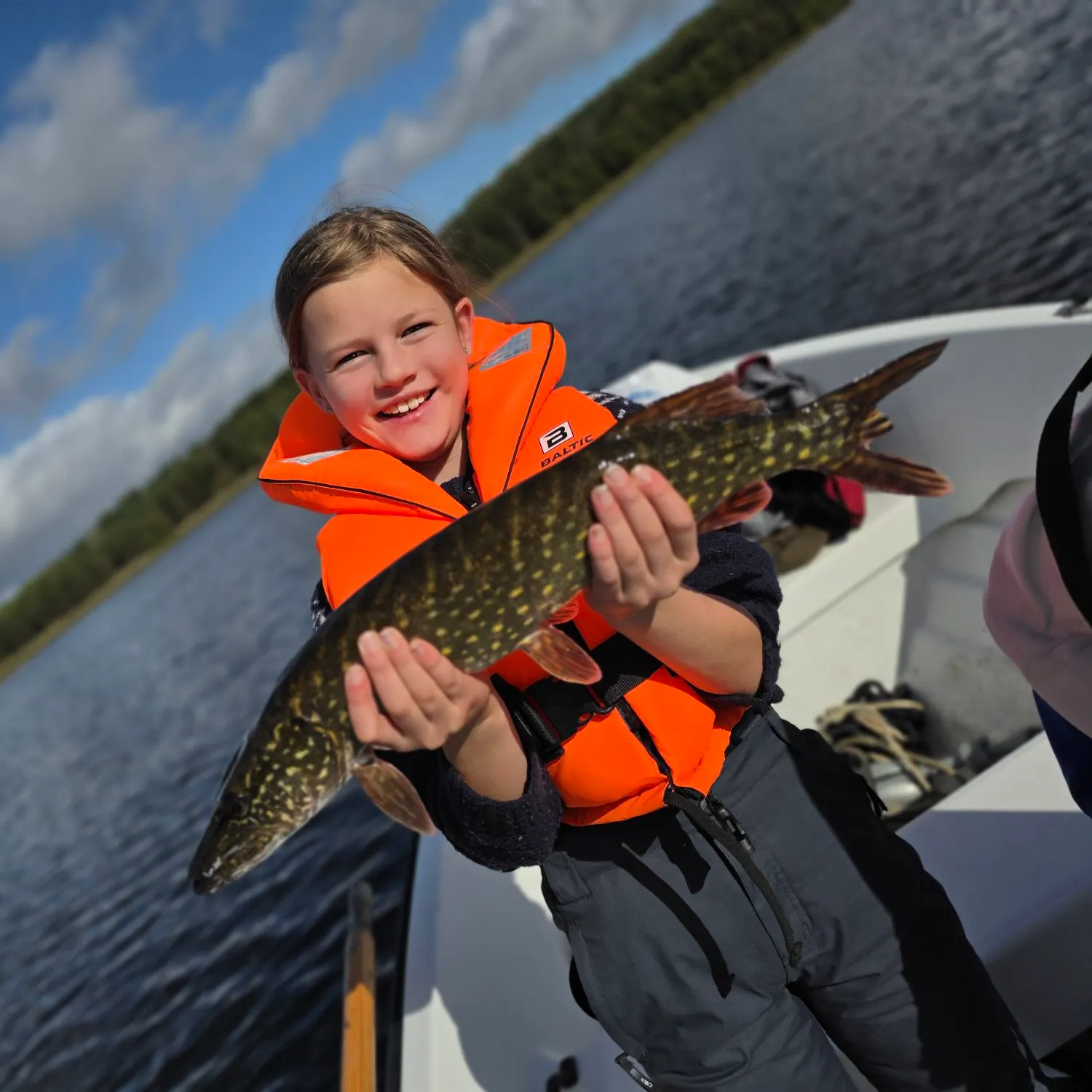 Northern pike caught on Fishbrain