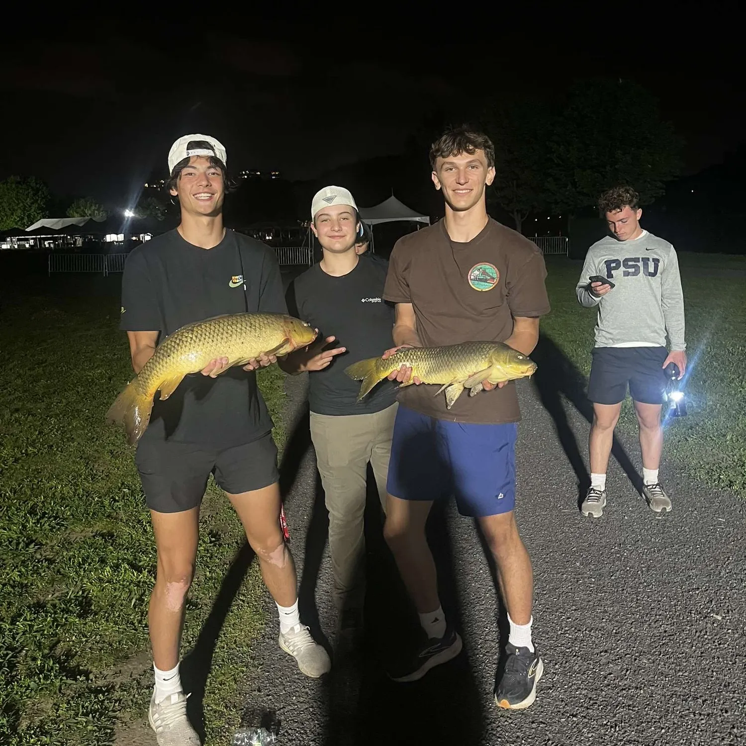 recently logged catches