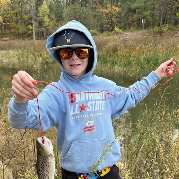 Brown trout caught on Fishbrain