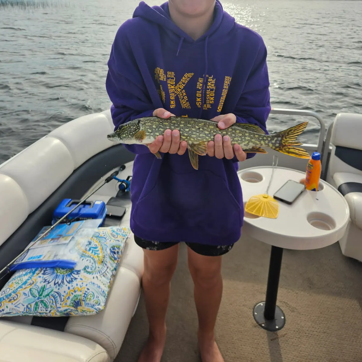 Northern pike caught on Fishbrain