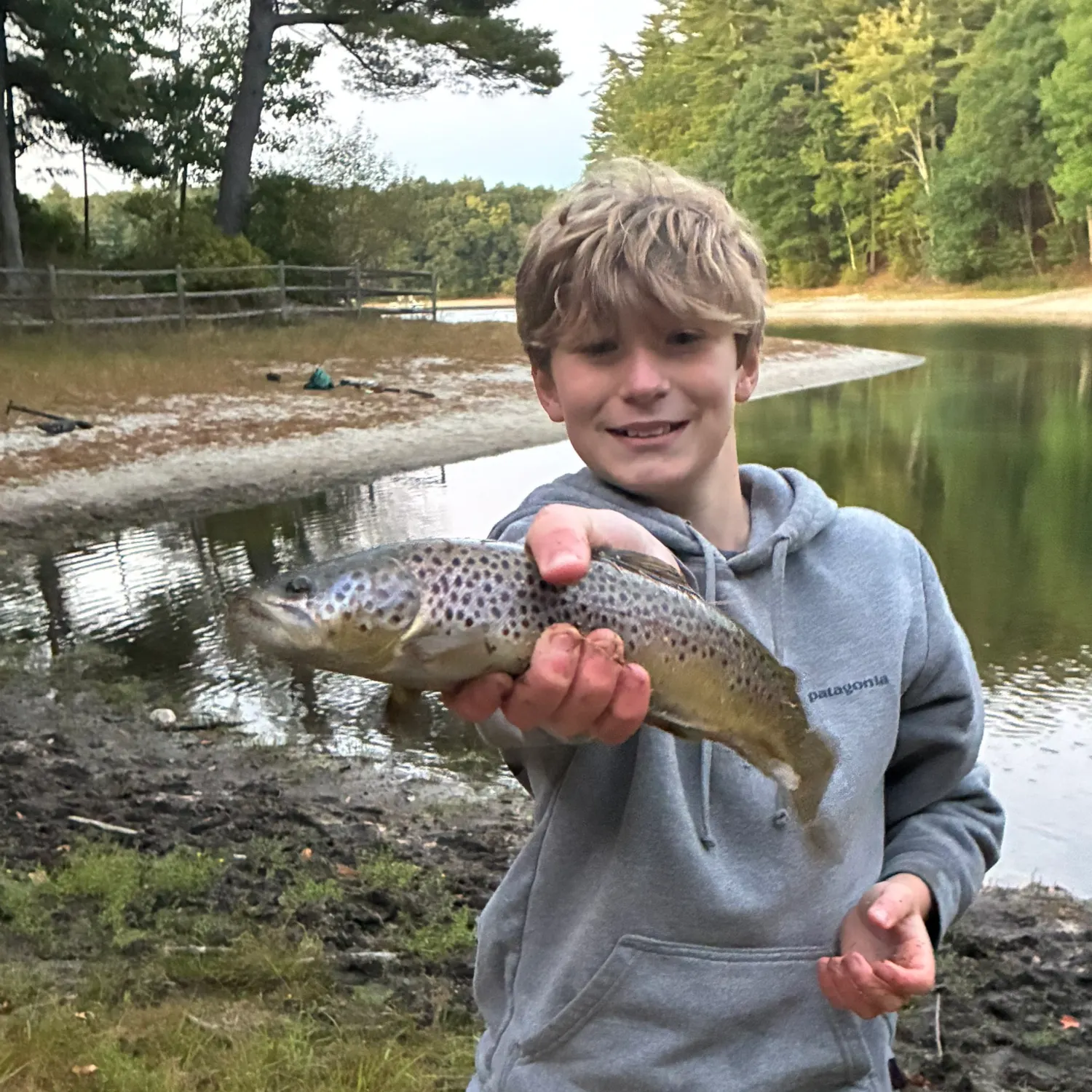 Lake trout caught on Fishbrain