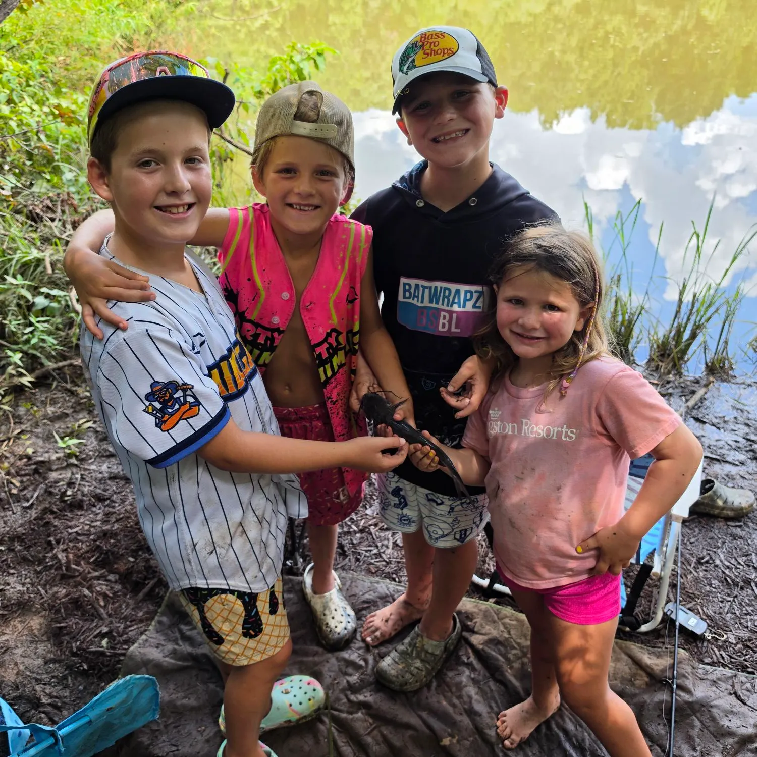 Channel catfish caught on Fishbrain