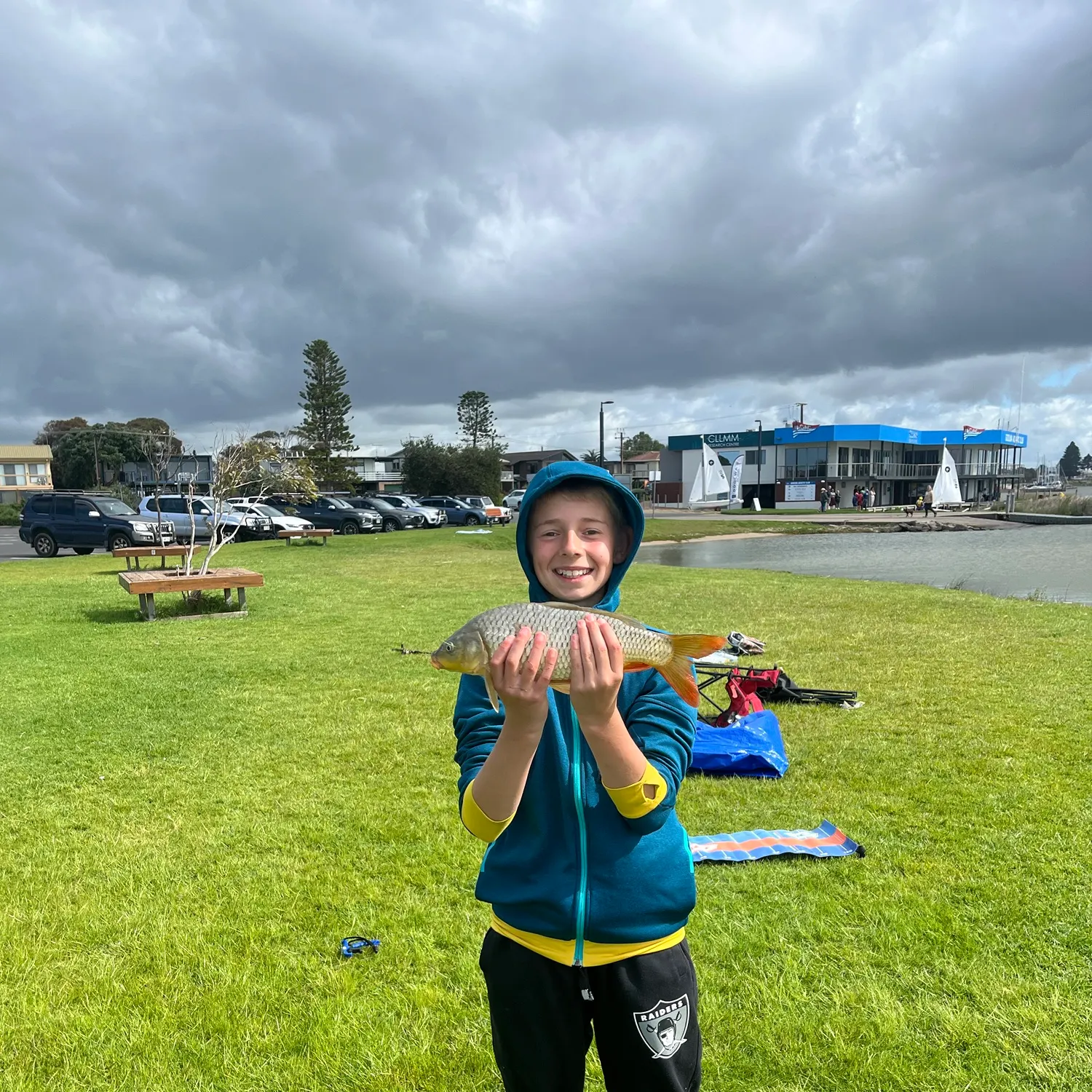 Common carp caught on Fishbrain