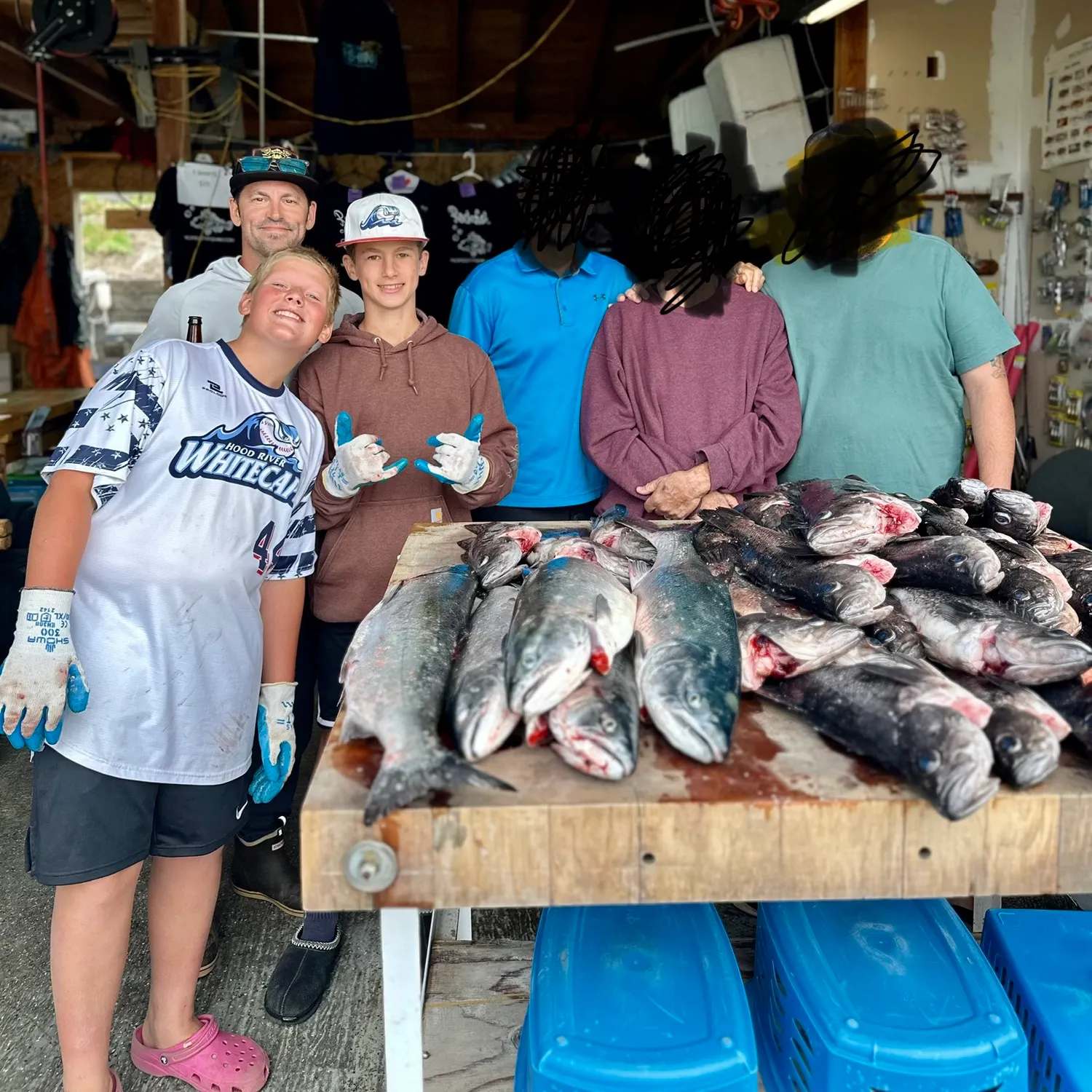 The most recent Coho salmon catches on Fishbrain