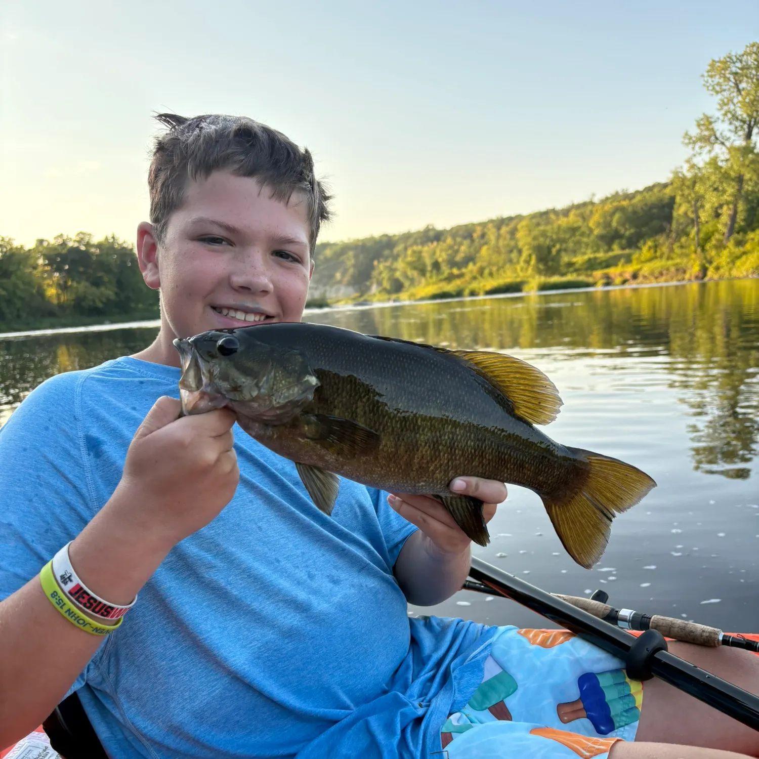 Smallmouth bass caught on Fishbrain