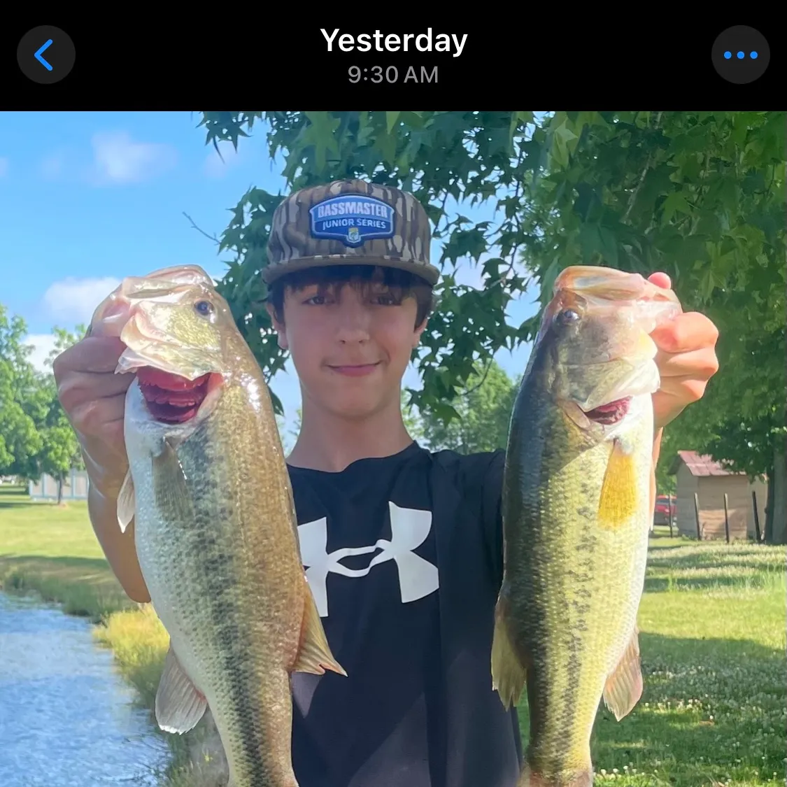 recently logged catches