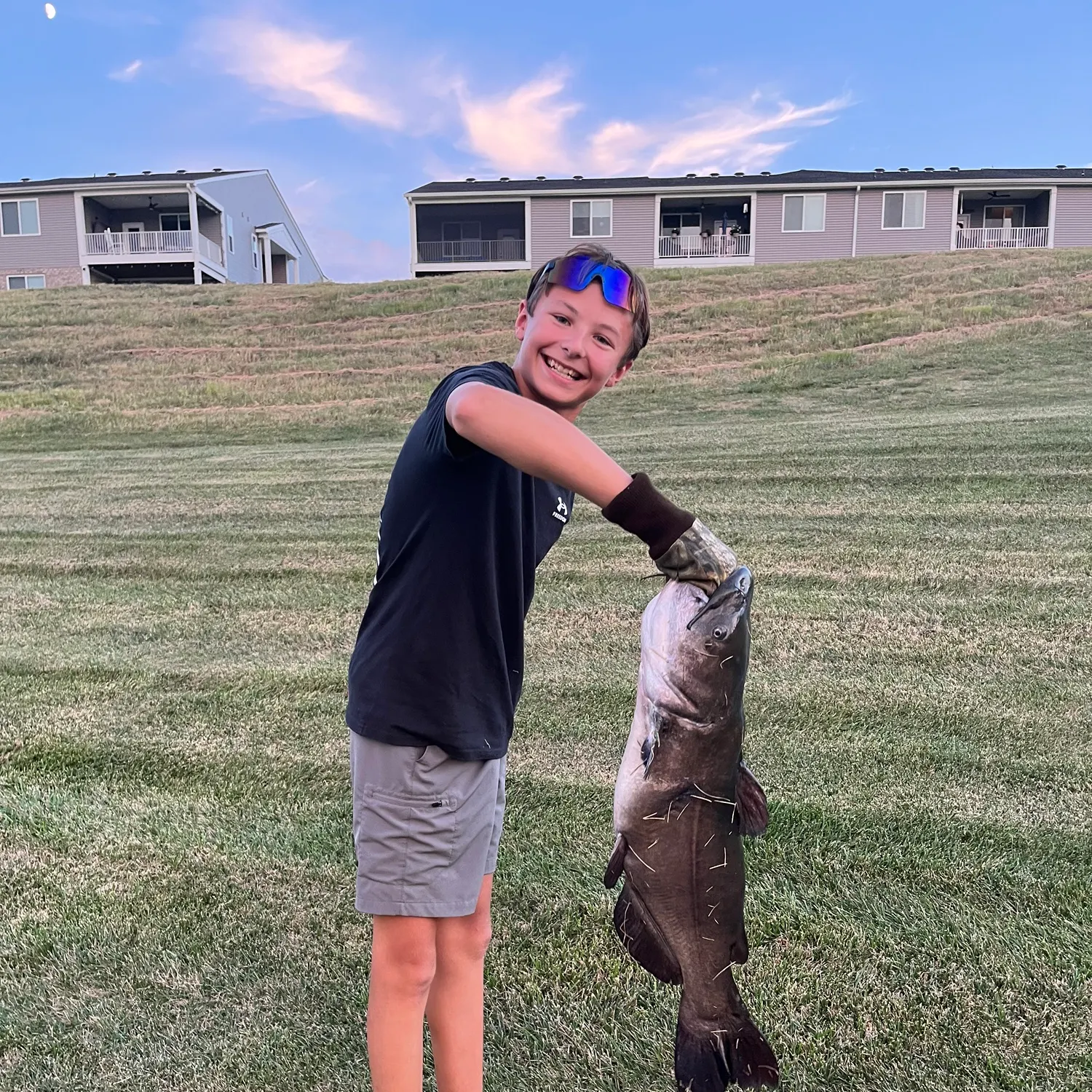 Channel catfish caught on Fishbrain