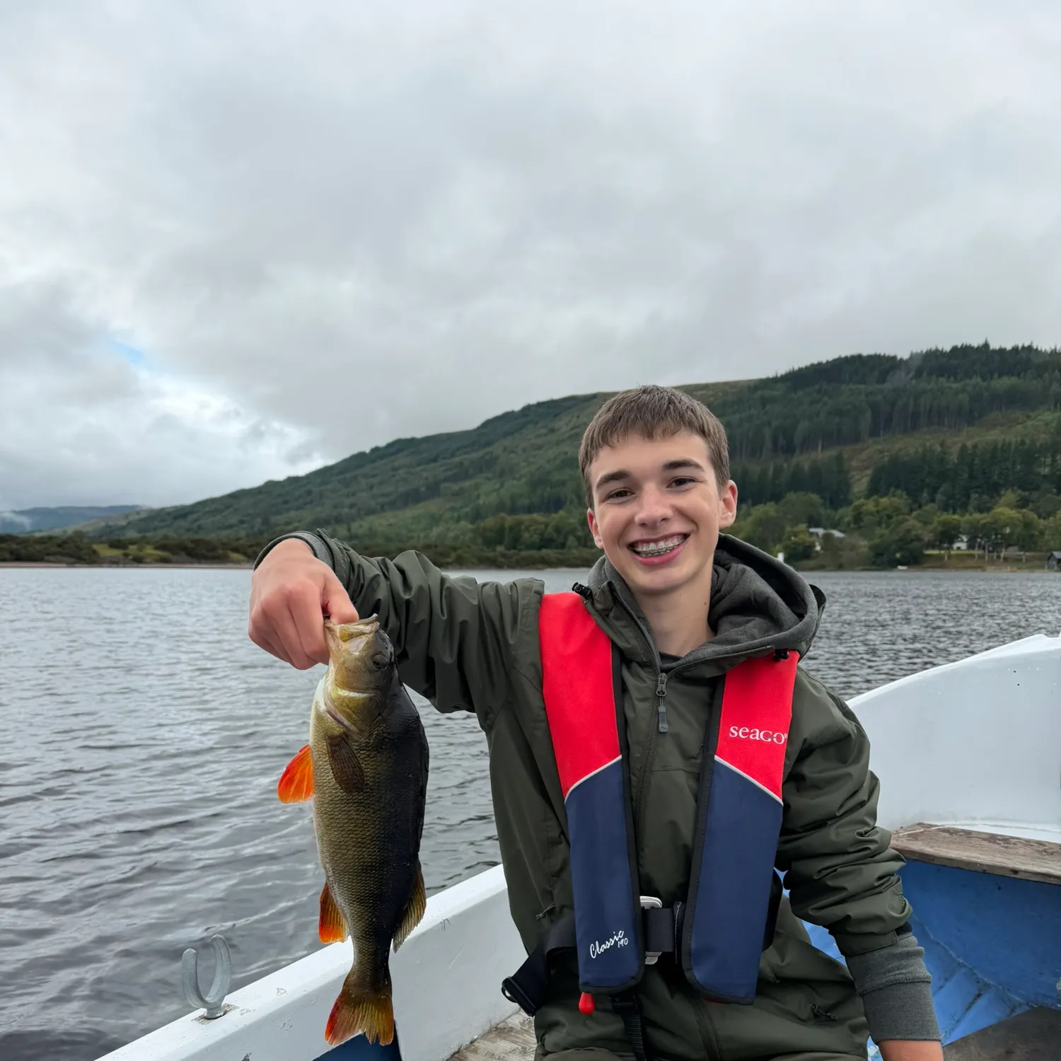 European perch caught on Fishbrain
