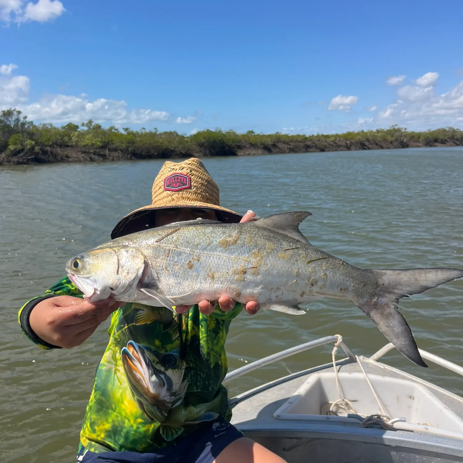 The most recent King threadfin catches on Fishbrain