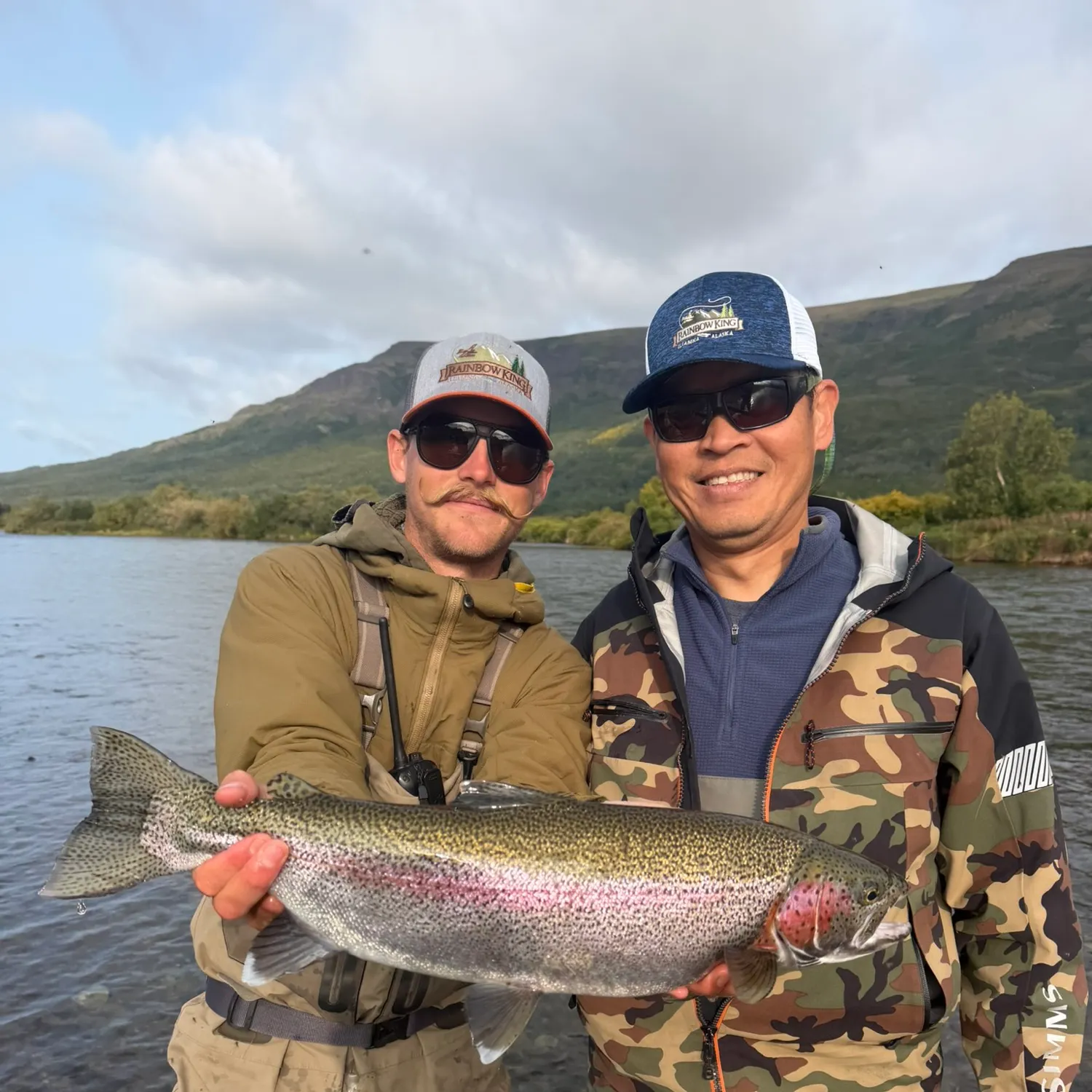 Rainbow trout caught on Fishbrain