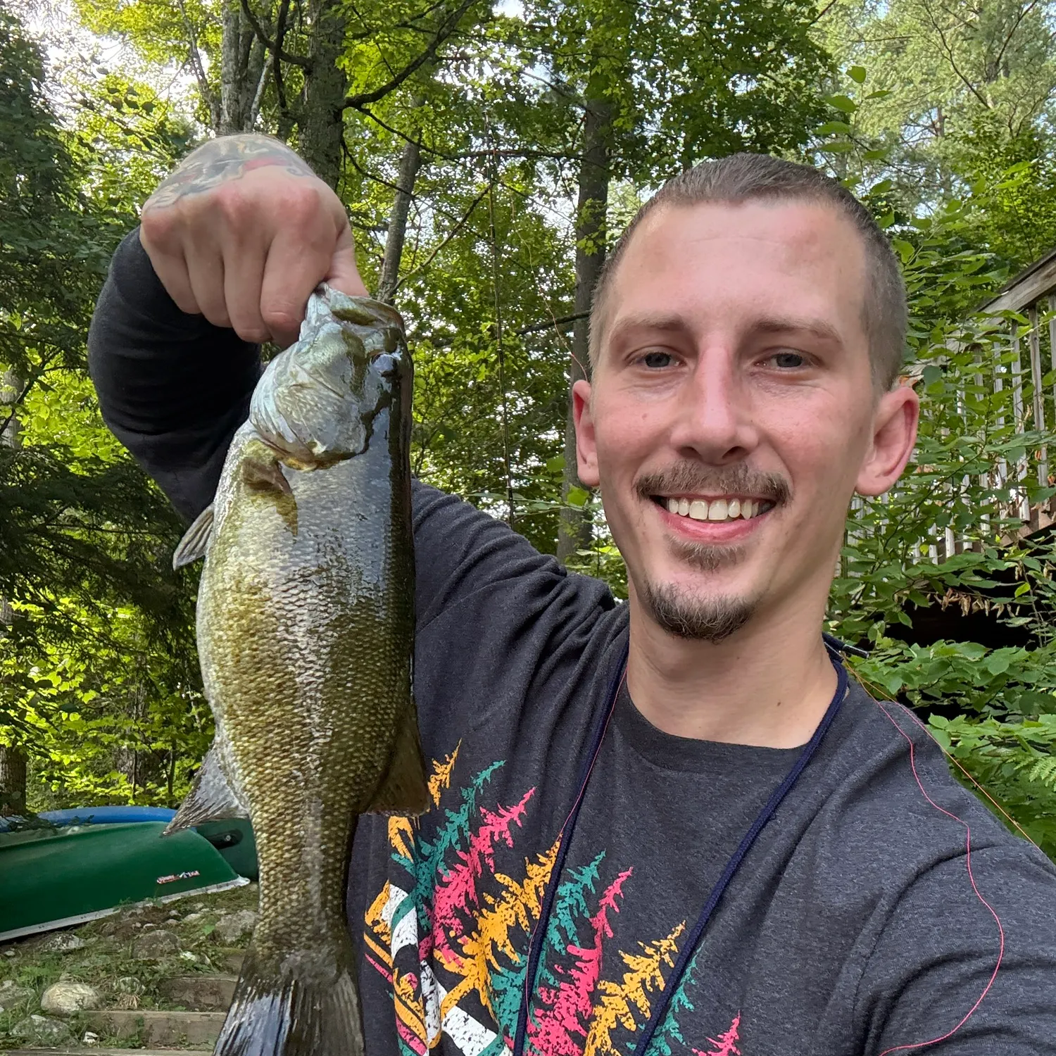Smallmouth bass caught on Fishbrain