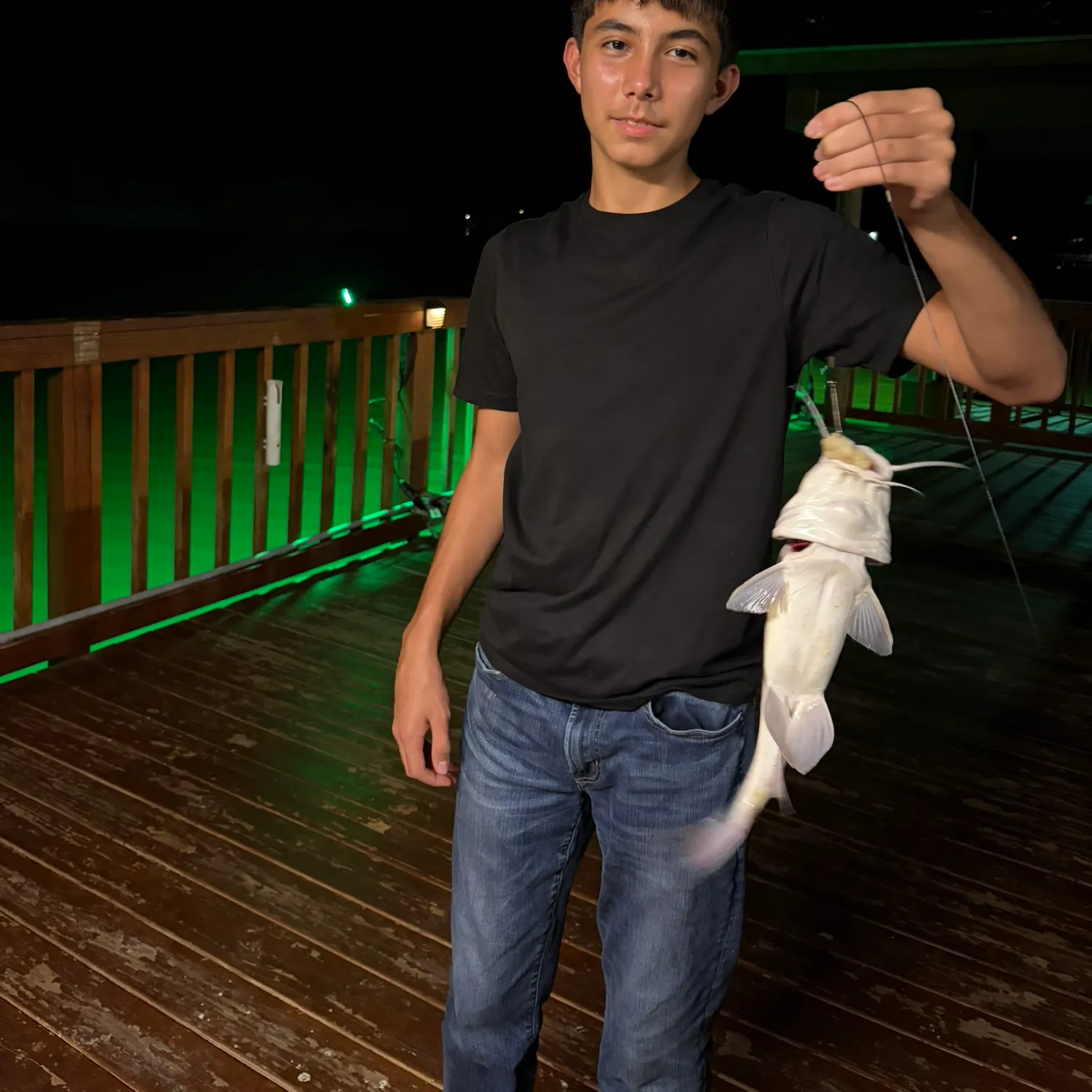 Channel catfish caught on Fishbrain