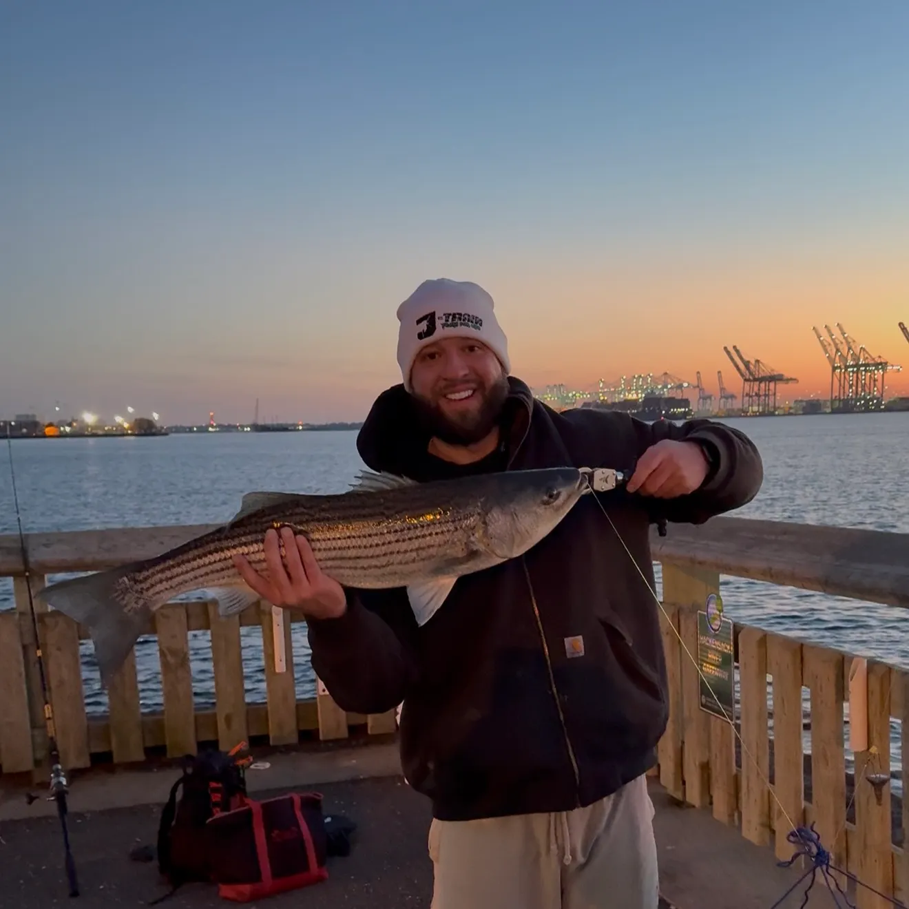 recently logged catches