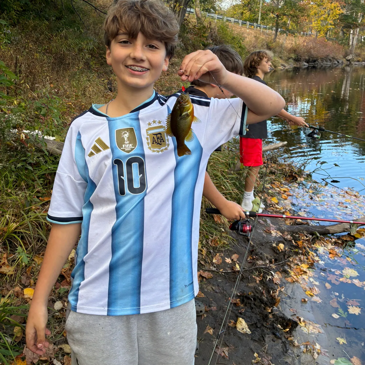 Redbreast sunfish caught on Fishbrain