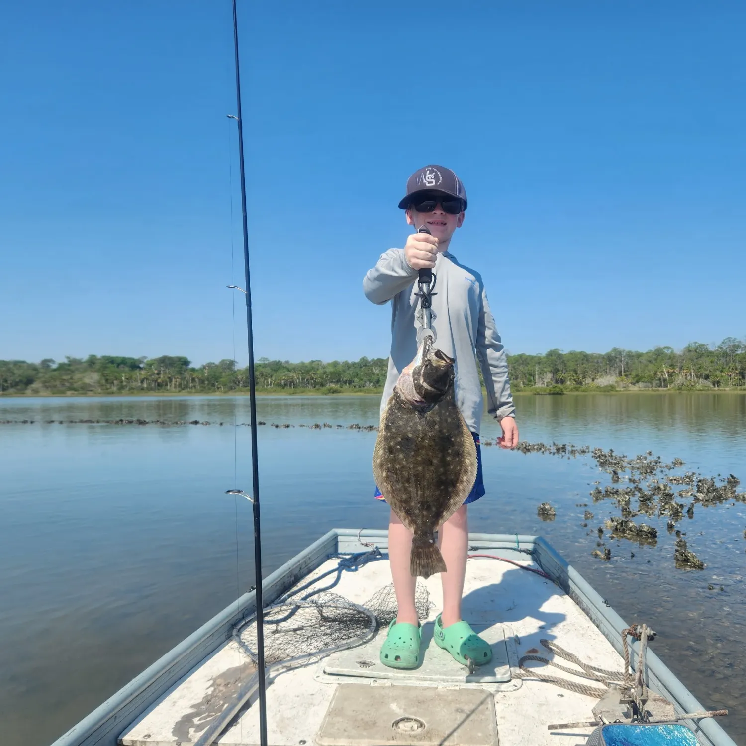 Summer flounder caught on Fishbrain