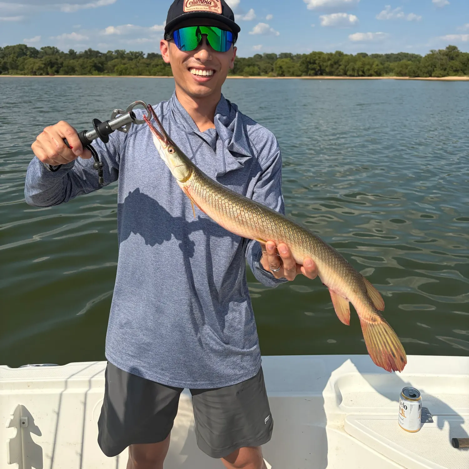 The most recent Shortnose gar catches on Fishbrain