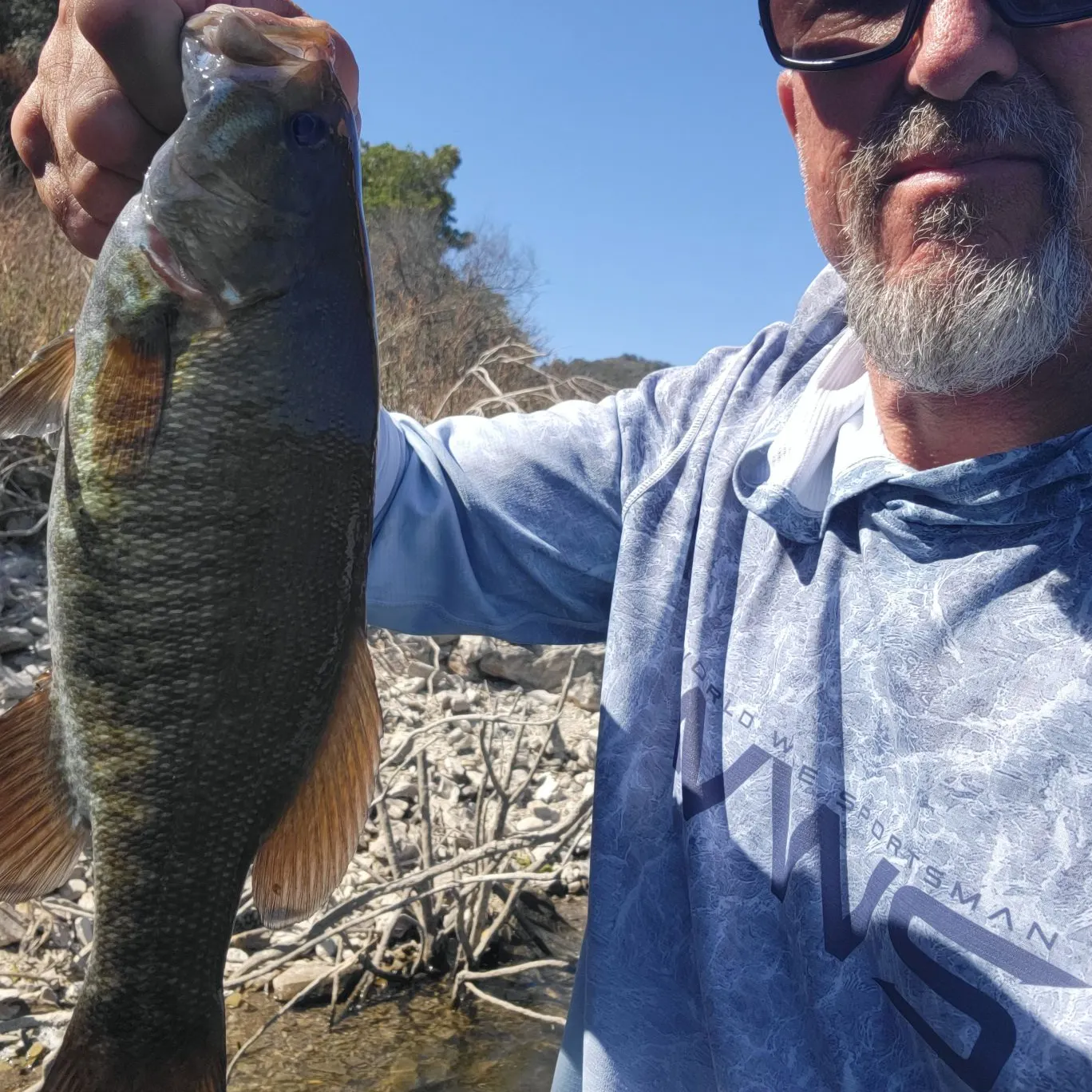 Smallmouth bass caught on Fishbrain