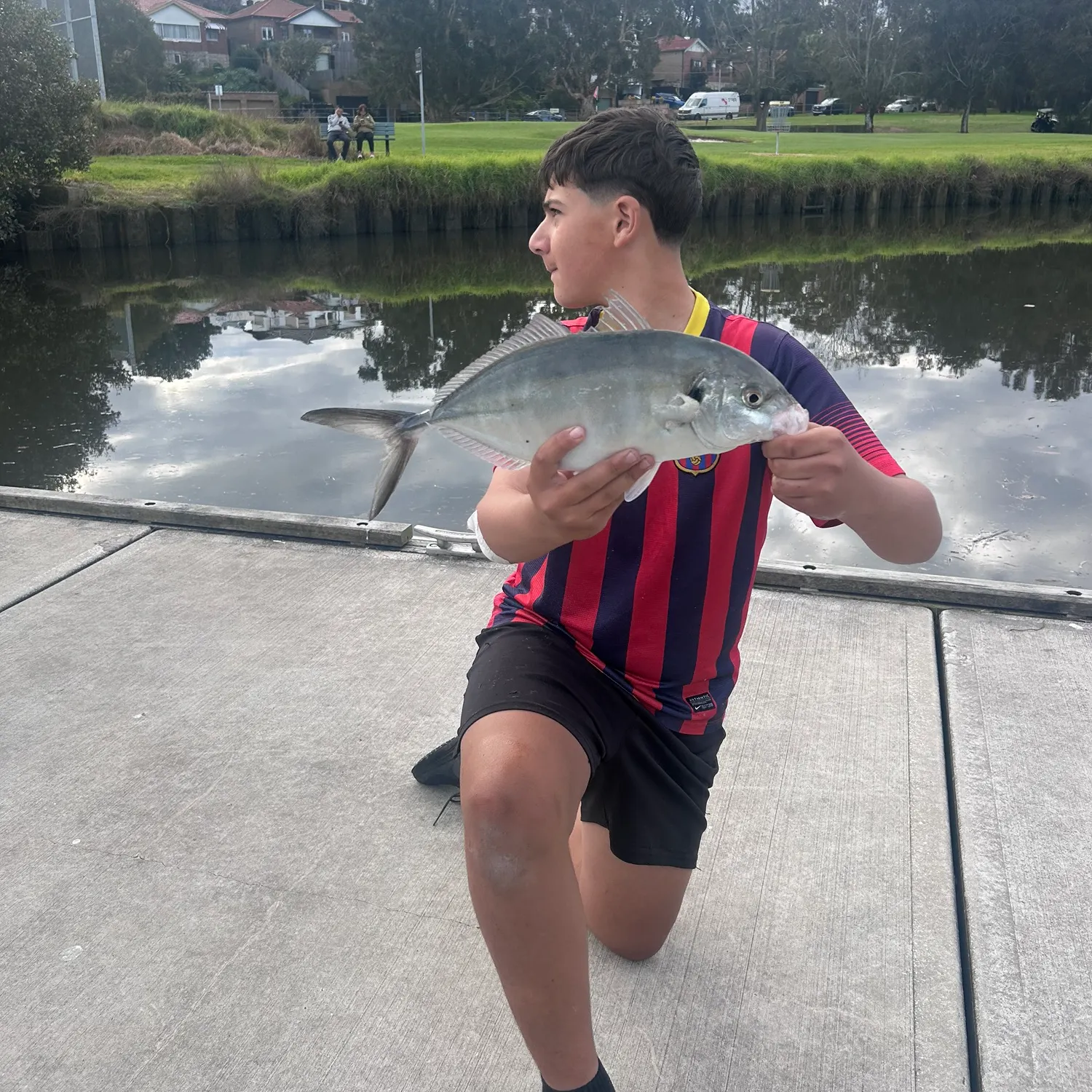The most recent Silver trevally catches on Fishbrain