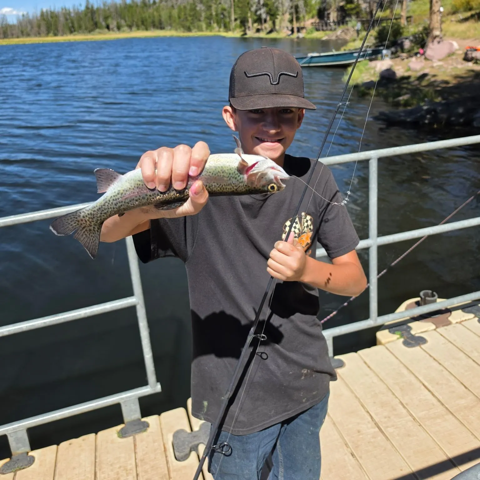Rainbow trout caught on Fishbrain