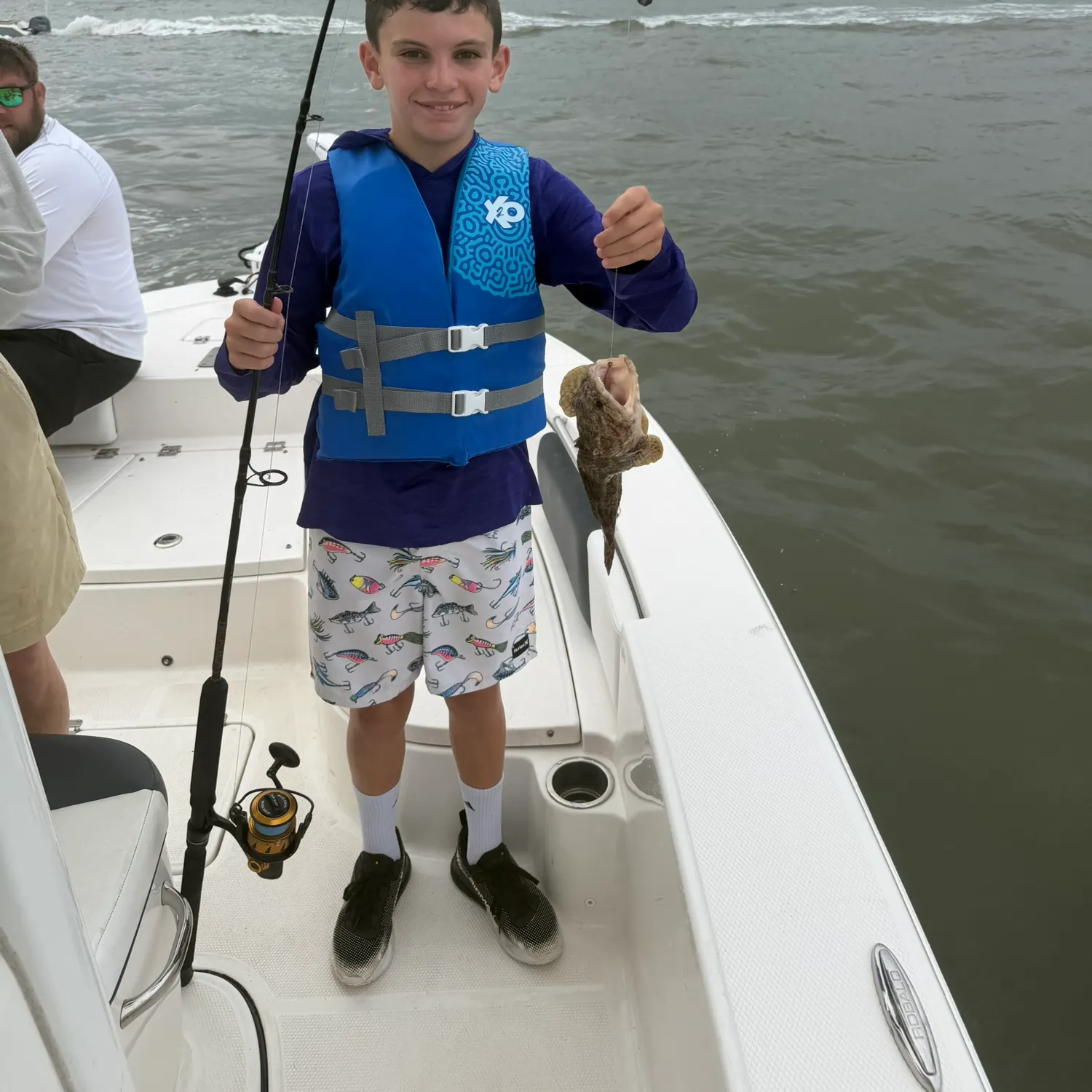 The most recent Oyster toadfish catches on Fishbrain