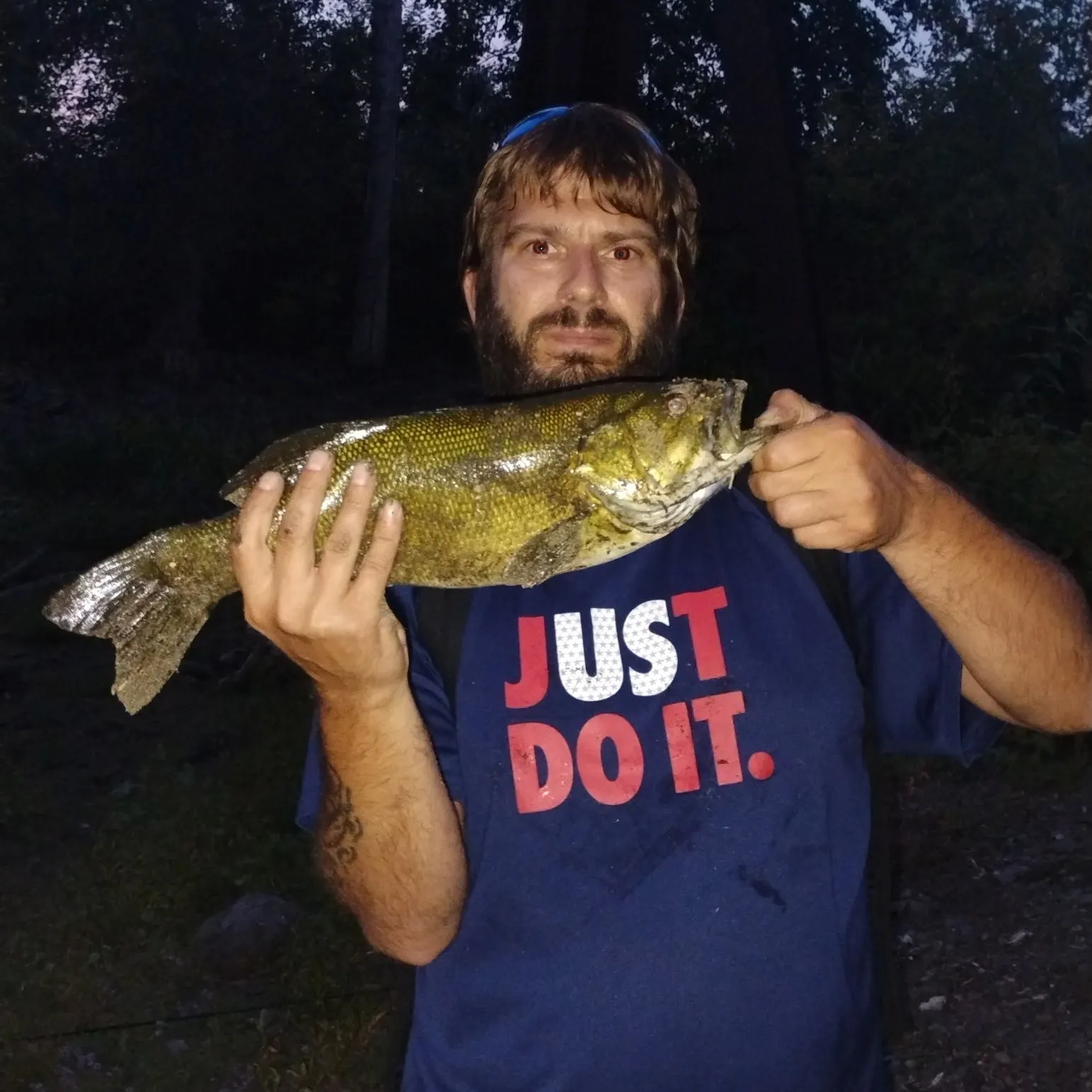 Smallmouth bass caught on Fishbrain