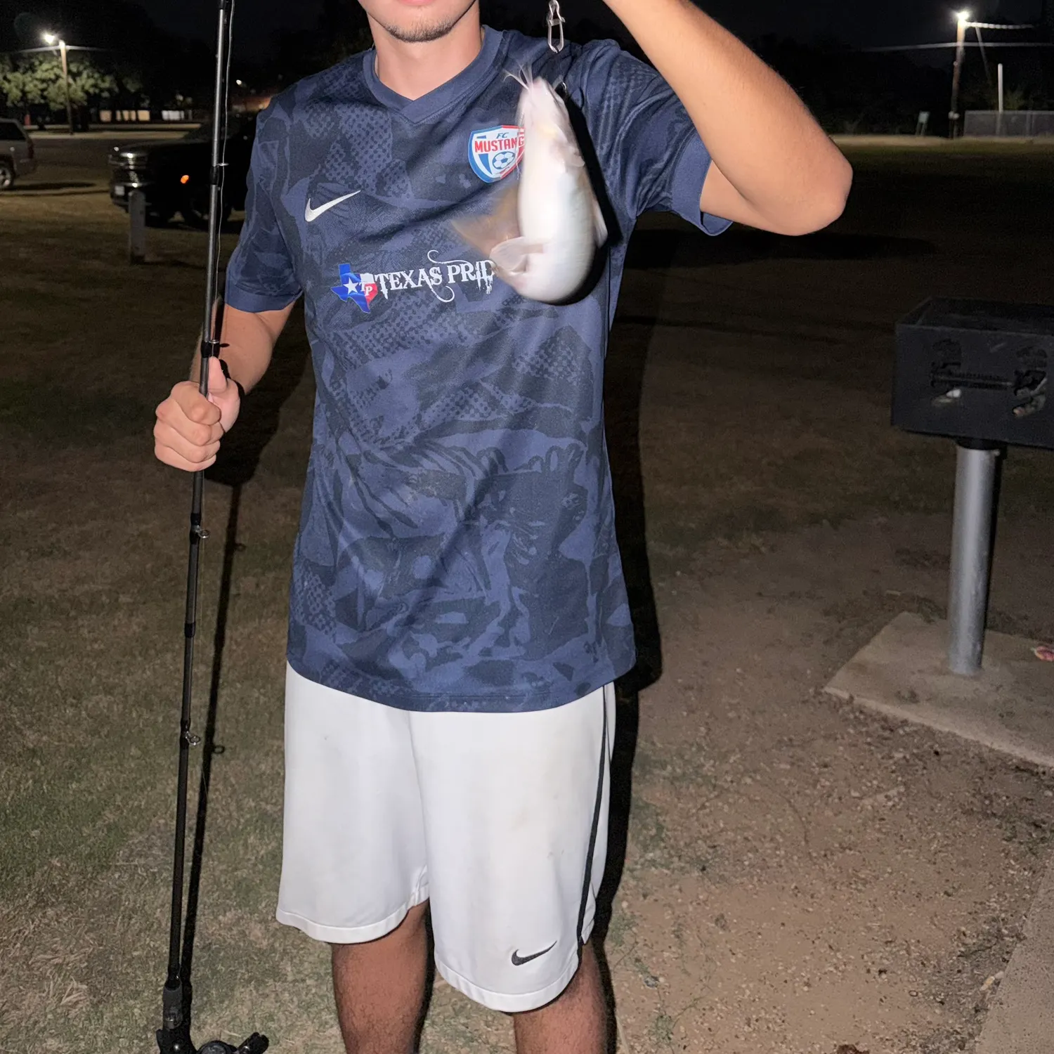 Channel catfish caught on Fishbrain